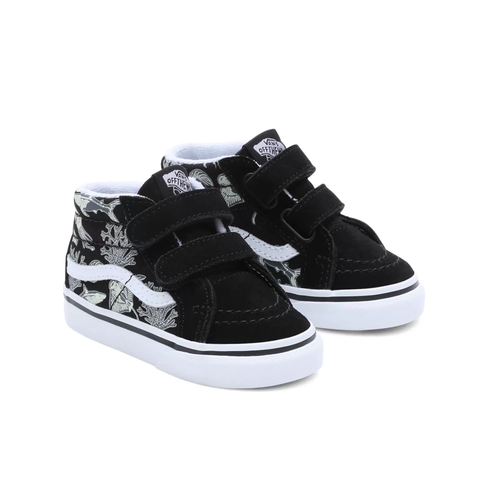 Vans Zapatillas Niño (1-4 Años)<Zapatillas De Bebe Sk8-Mid Reissue Con Cierre Adherente (1-4 Anos) Negro