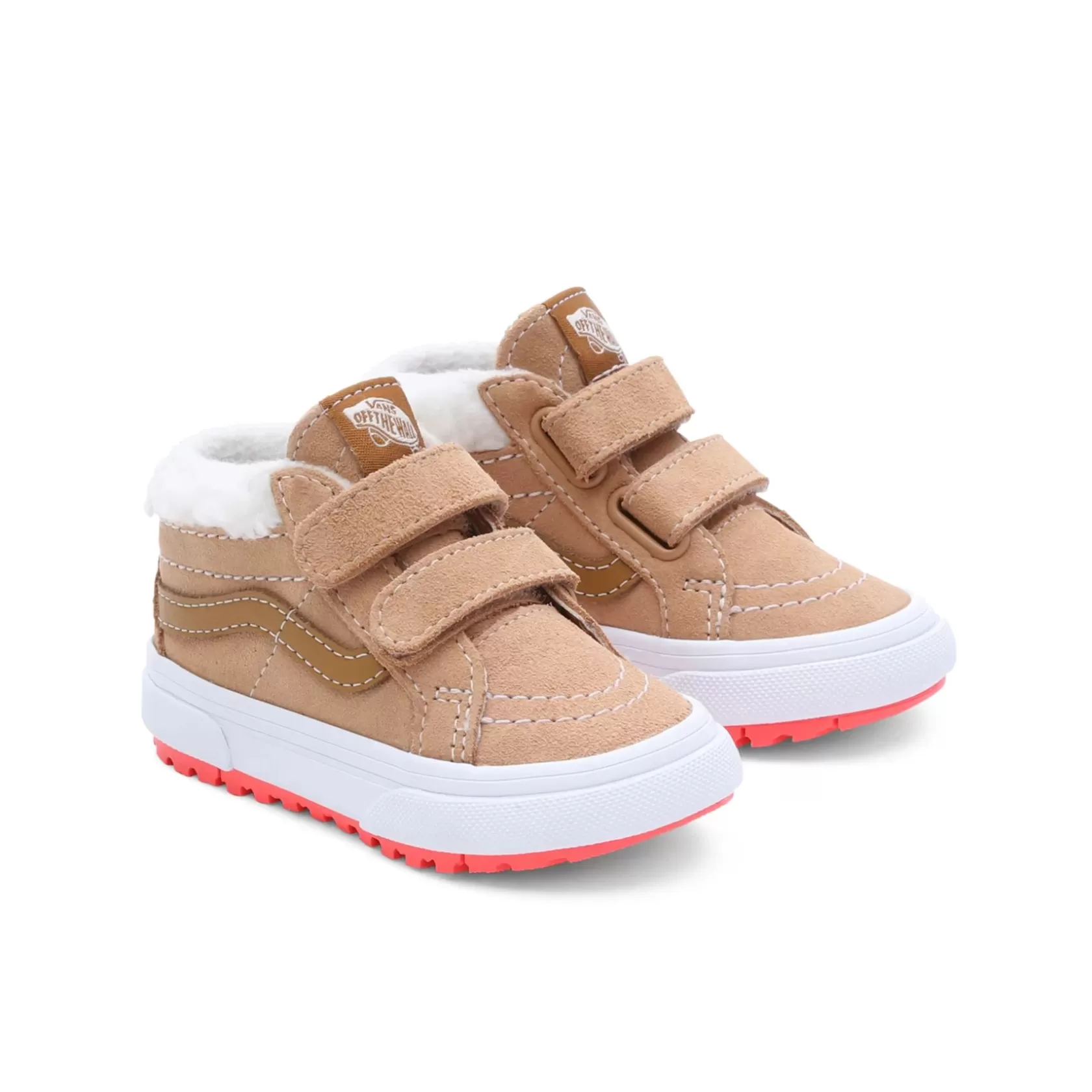 Vans Easy On, Easy Off<Zapatillas De Bebe Sk8-Mid Reissue Hook And Loop Mte-1 (1-4 Anos) Marron