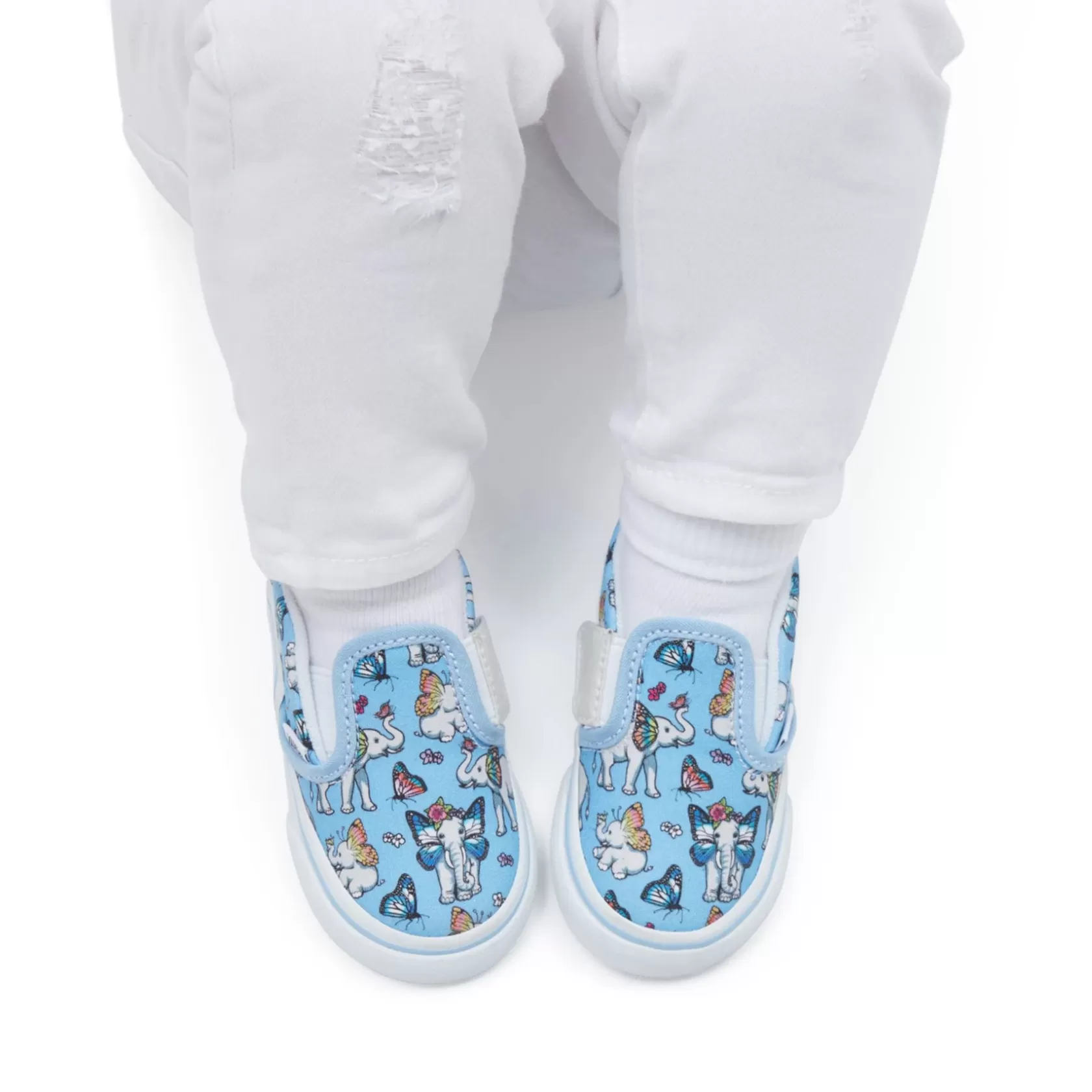 Vans Zapatillas Niño (1-4 Años)<Zapatillas De Bebe Slip-On Con Cierre Adherente (1-4 Anos) Azul