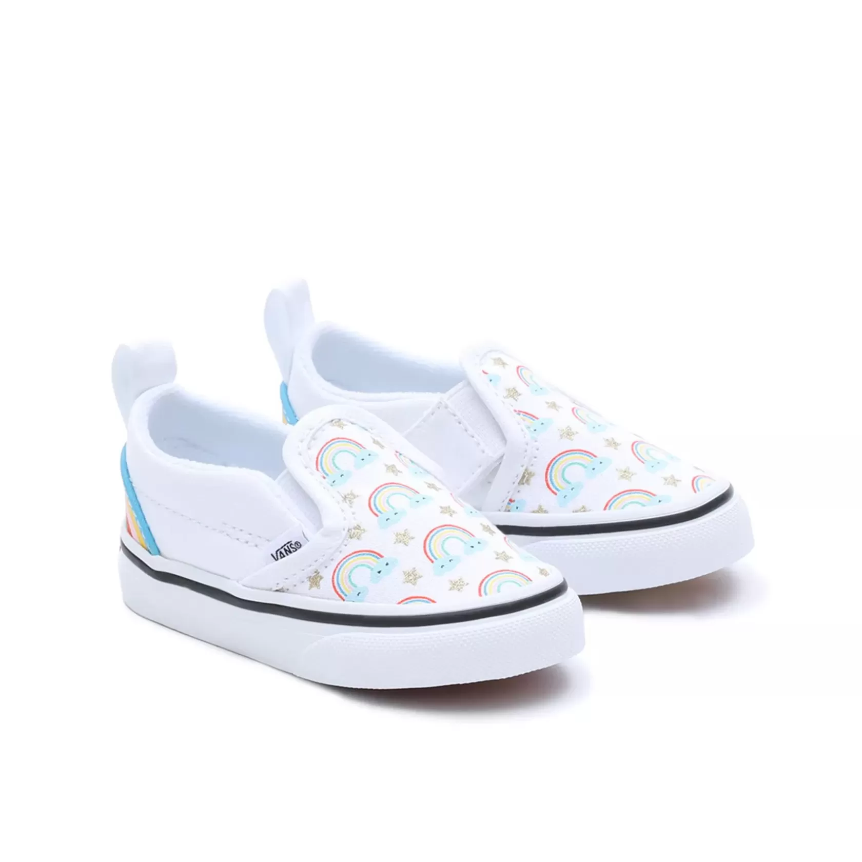Vans Zapatillas Niño (1-4 Años)<Zapatillas De Bebe Slip-On Con Cierre Adherente (1-4 Anos) Blanco