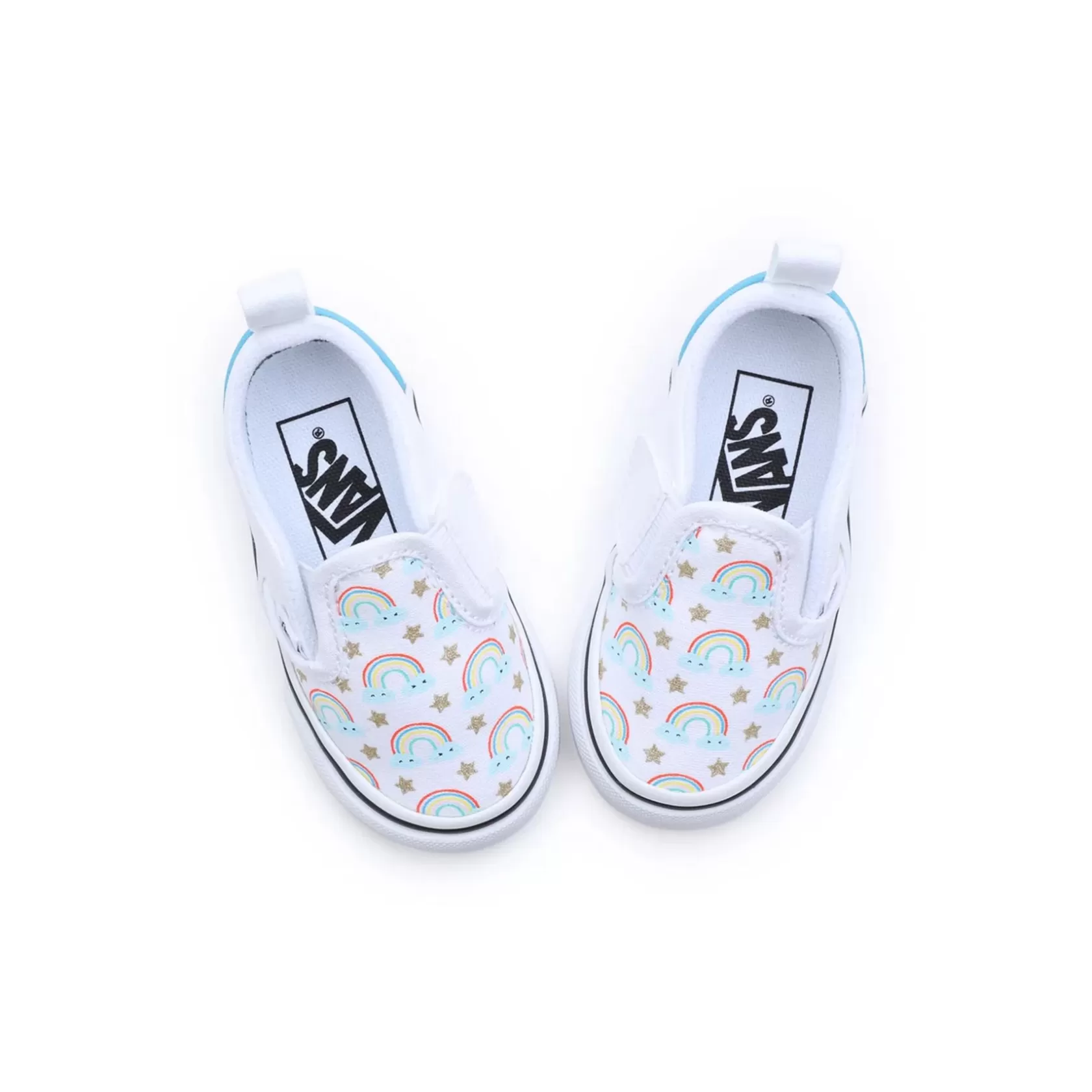 Vans Zapatillas Niño (1-4 Años)<Zapatillas De Bebe Slip-On Con Cierre Adherente (1-4 Anos) Blanco