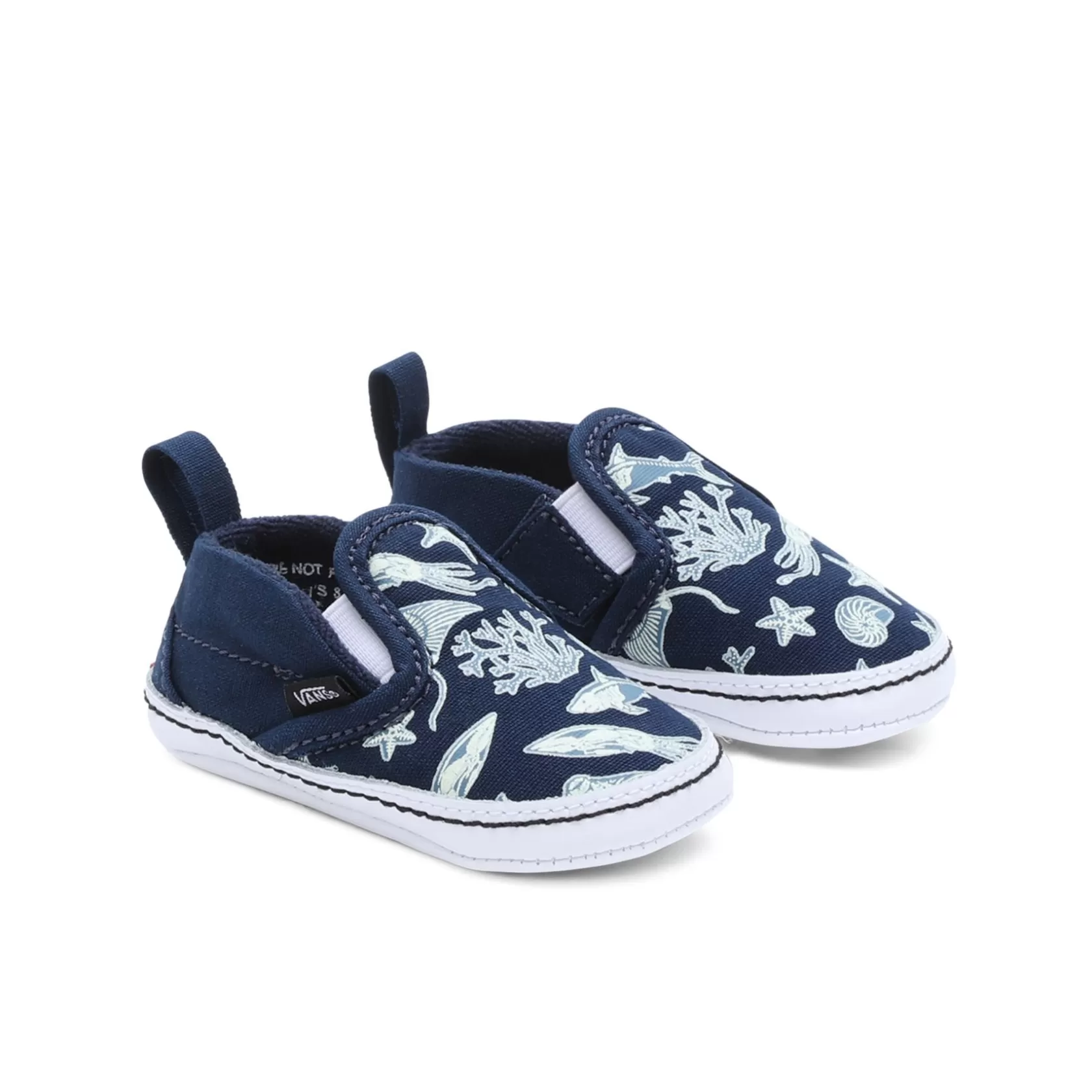 Vans Zapatillas Bebé (0-1 Años)<Zapatillas De Bebe Slip-On Crib Con Cierre Adherente (0-1 Anos) Azul