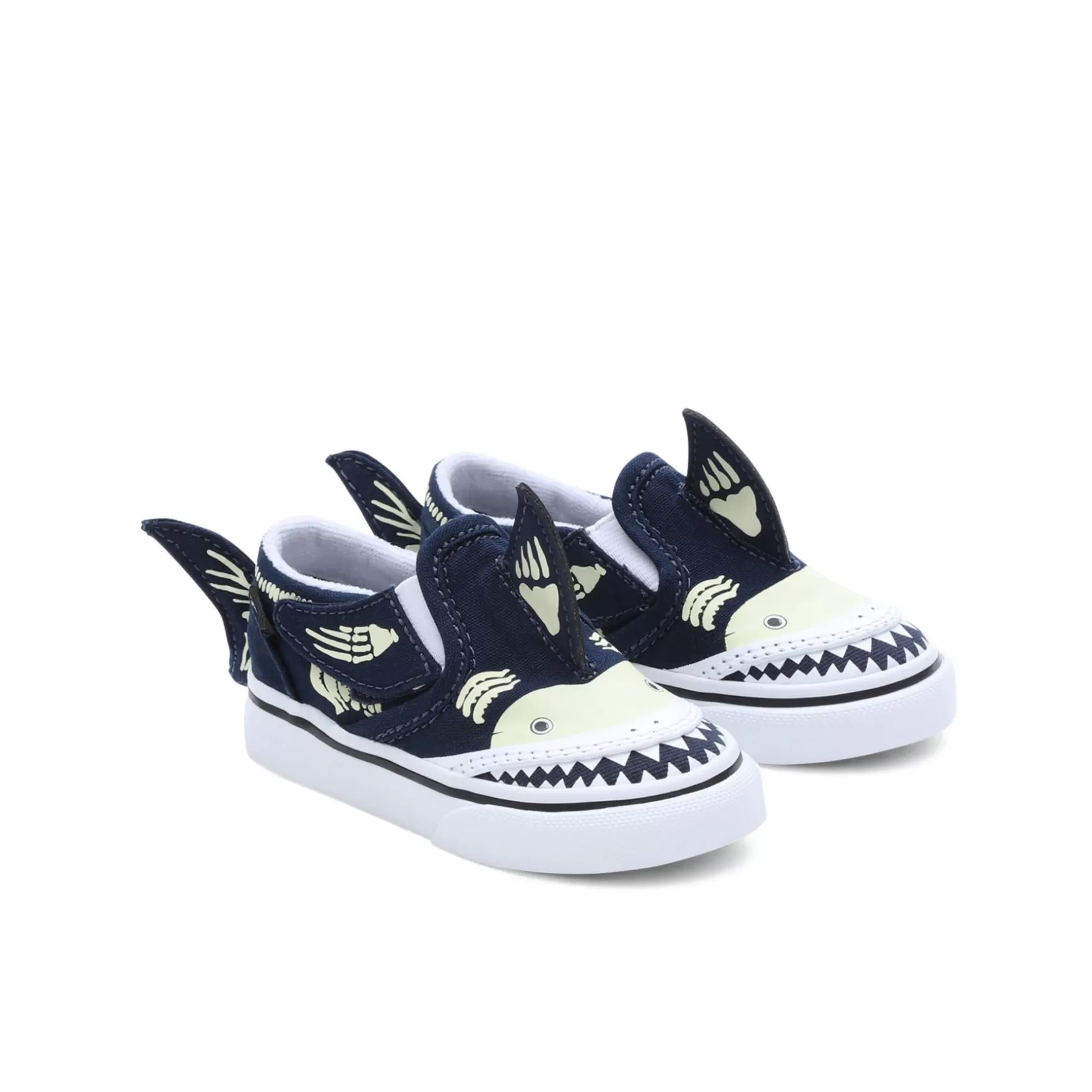 Vans Easy On, Easy Off<Zapatillas De Bebe Slip-On Glow In The Dark (1-4 Anos) Azul
