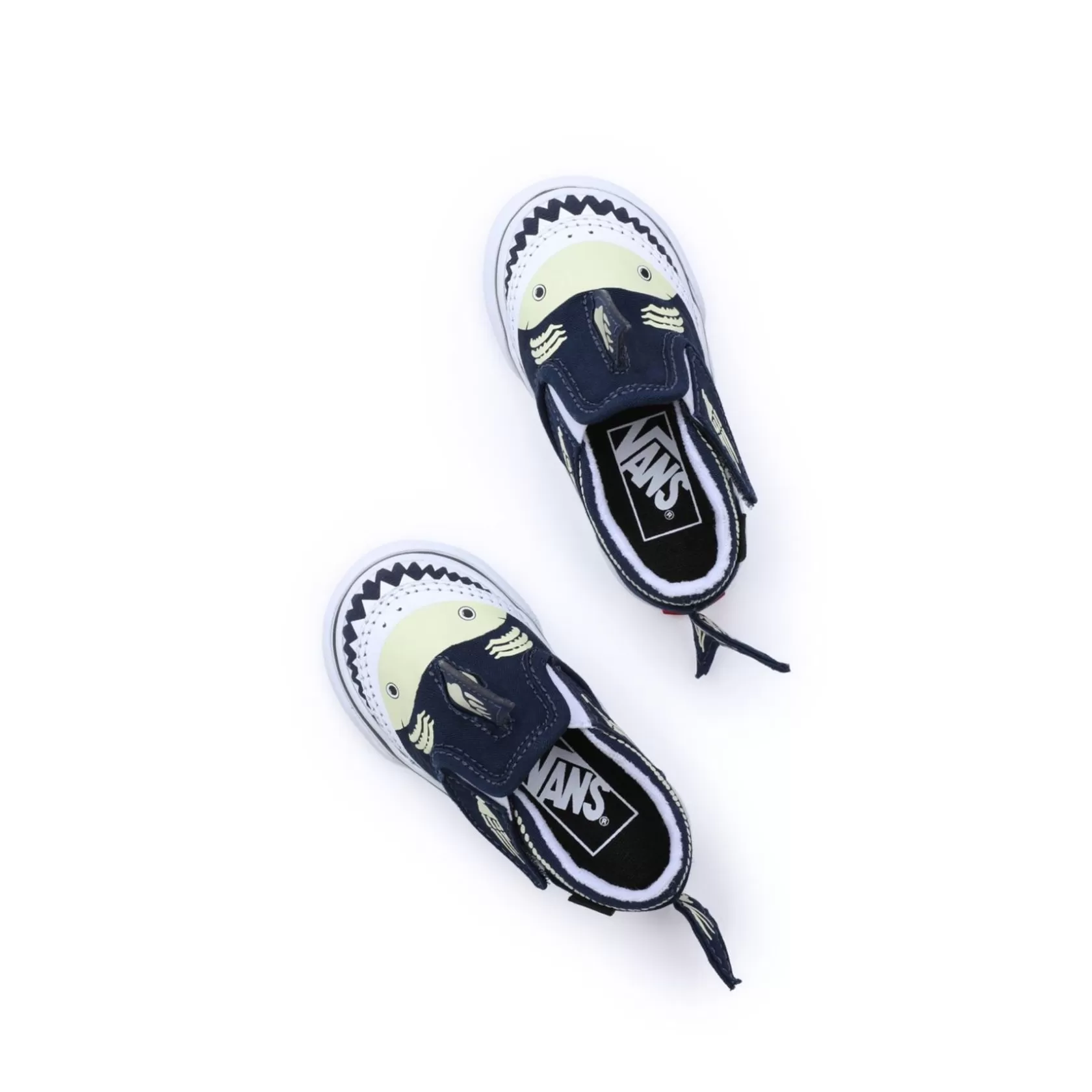 Vans Easy On, Easy Off<Zapatillas De Bebe Slip-On Glow In The Dark (1-4 Anos) Azul
