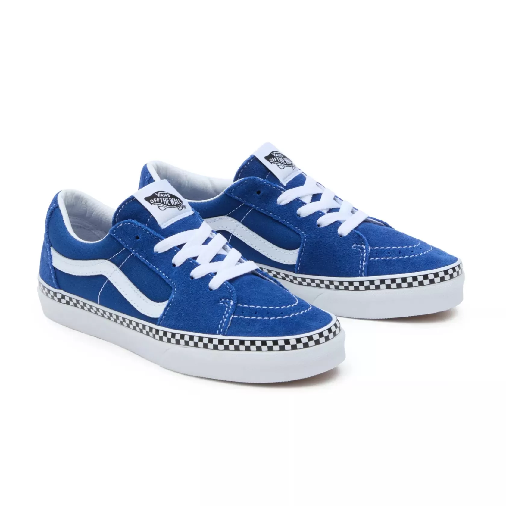 Vans Zapatillas Junior 8-14 Años<Zapatillas De Niños Checkerboard Foxing Sk8-Low (8-14 Anos) Azul