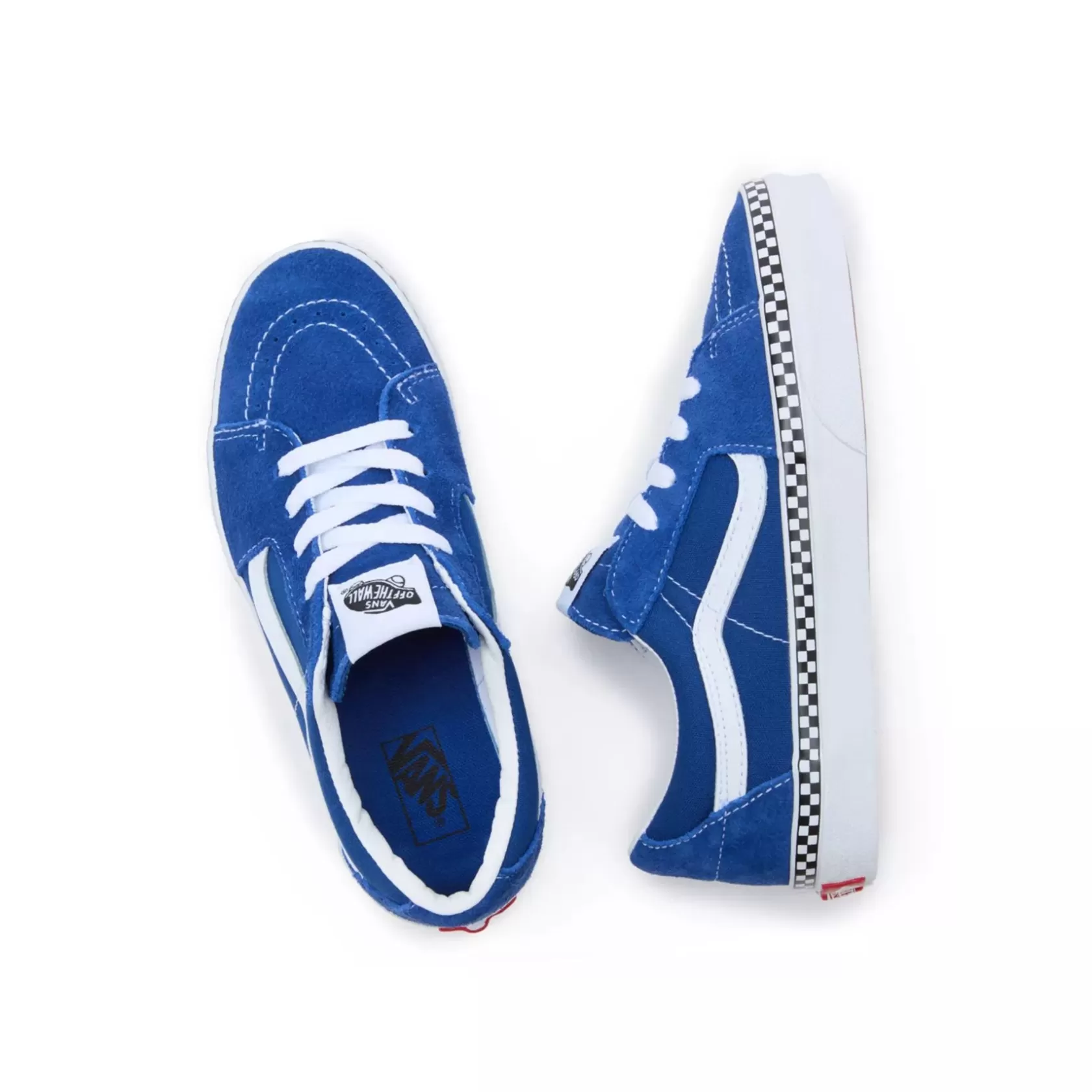 Vans Zapatillas Junior 8-14 Años<Zapatillas De Niños Checkerboard Foxing Sk8-Low (8-14 Anos) Azul