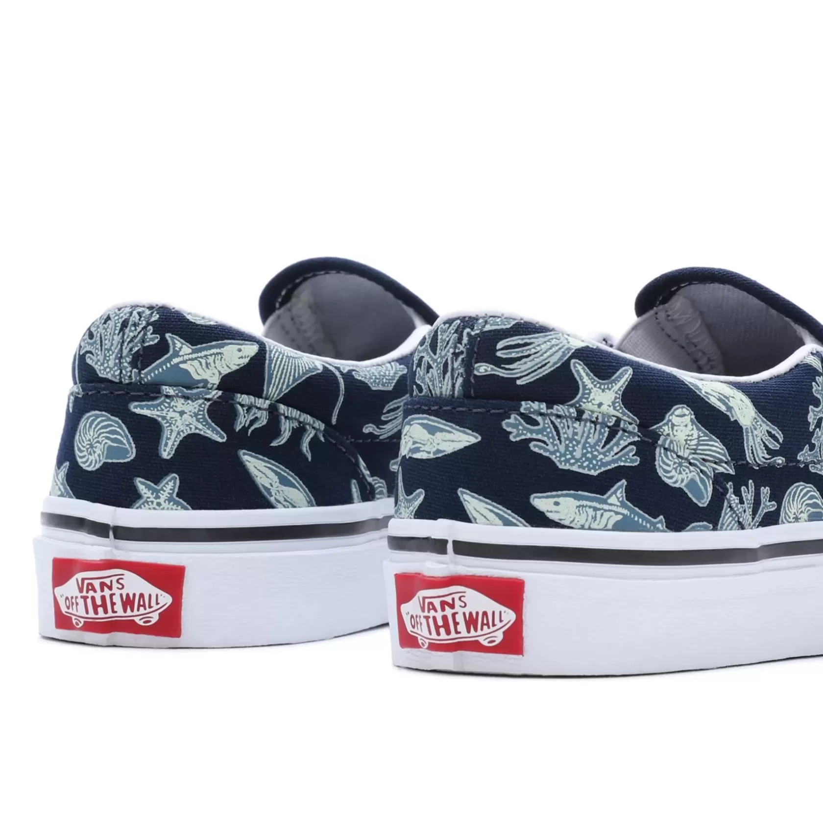 Vans Zapatillas Niño (4-8 Años)<Zapatillas De Niños Classic Slip-On Glow Xray Ocean (4-8 Anos) Azul
