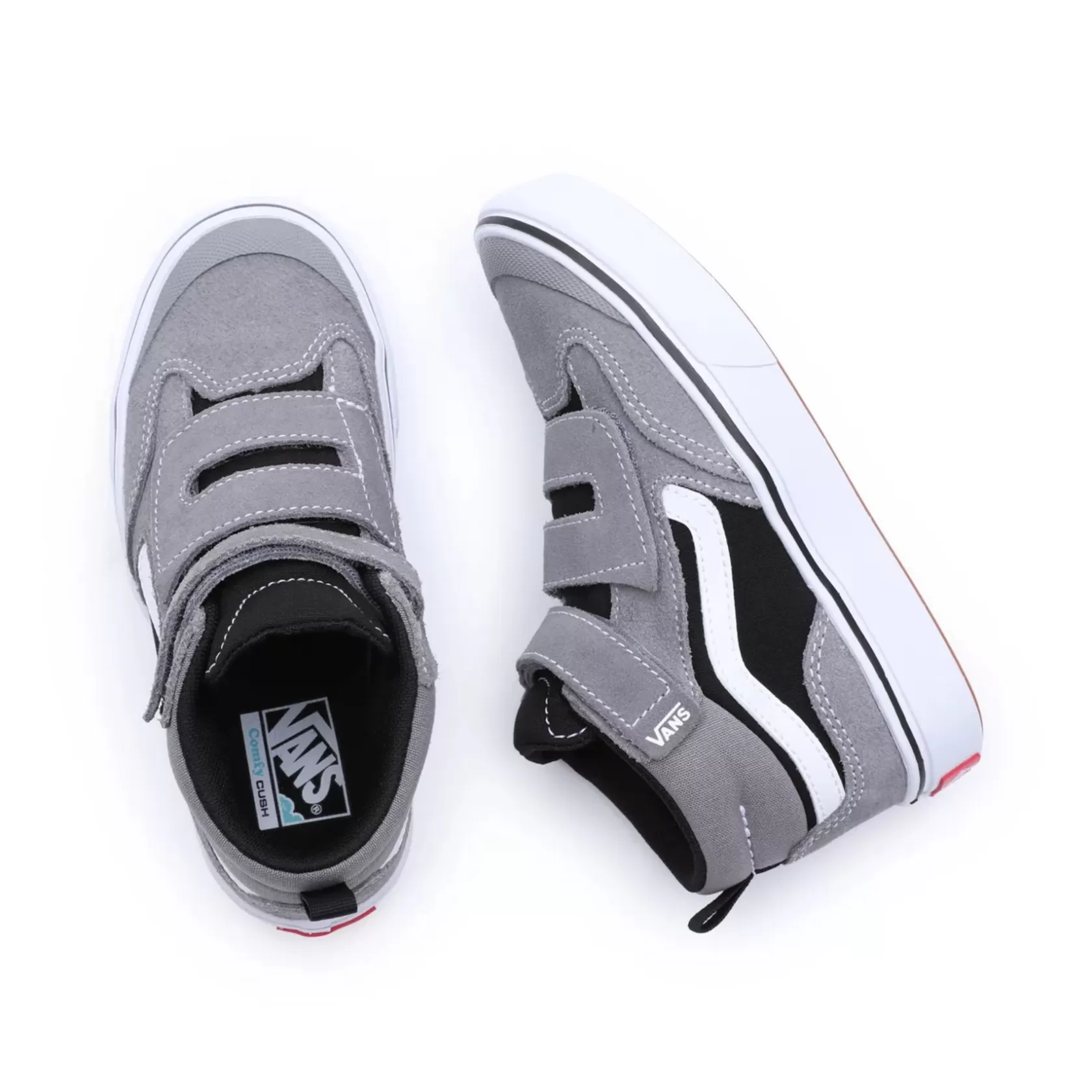 Vans Zapatillas Niño (4-8 Años)<Zapatillas De Niños Comfycush New Skool Mid Hook And Loop (4-8 Anos) Gris