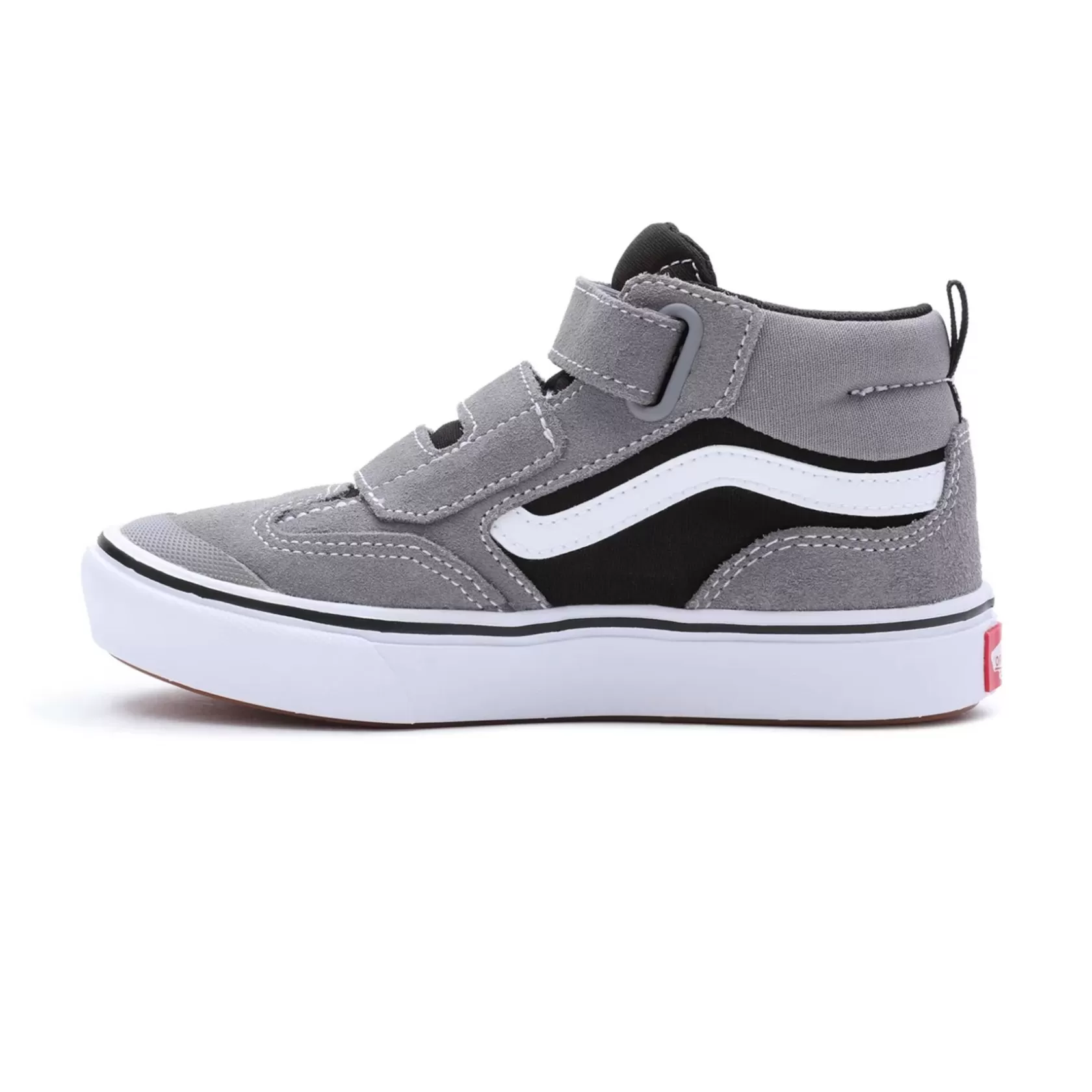 Vans Zapatillas Niño (4-8 Años)<Zapatillas De Niños Comfycush New Skool Mid Hook And Loop (4-8 Anos) Gris