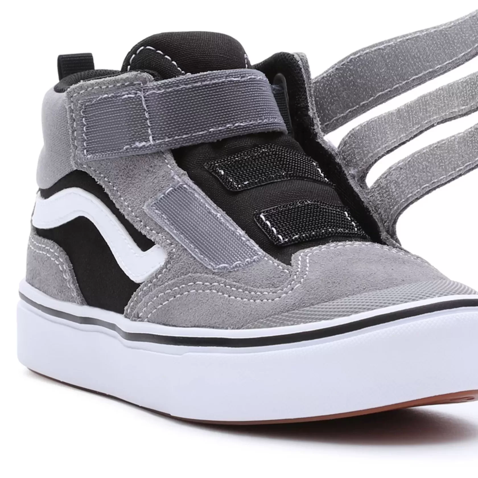 Vans Zapatillas Niño (4-8 Años)<Zapatillas De Niños Comfycush New Skool Mid Hook And Loop (4-8 Anos) Gris