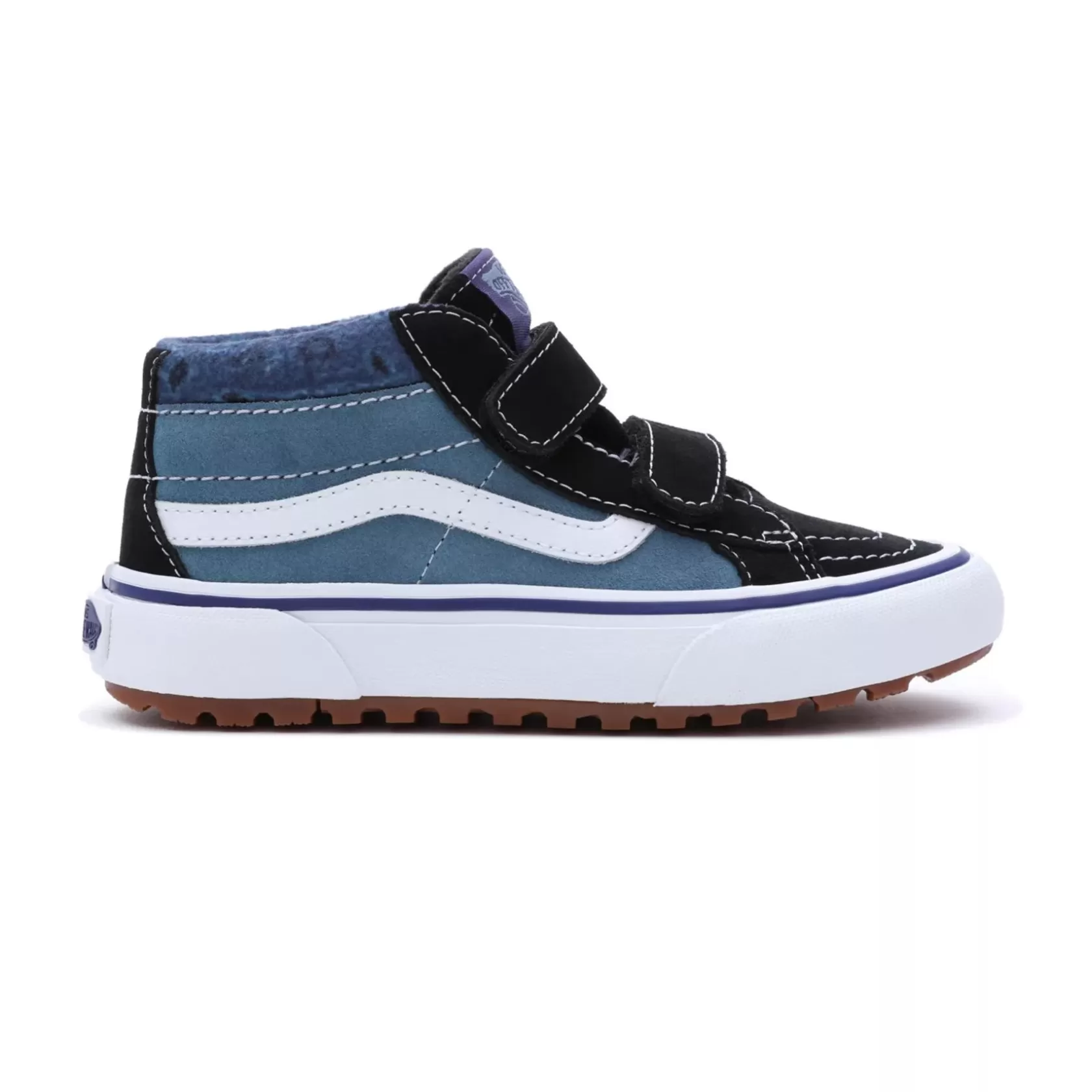 Vans Zapatillas Niño (4-8 Años)<Zapatillas De Niños Con Cierre Adherente Paisley Sk8-Mid Reissue Mte-1 (4-8 Anos) Azul, Negro