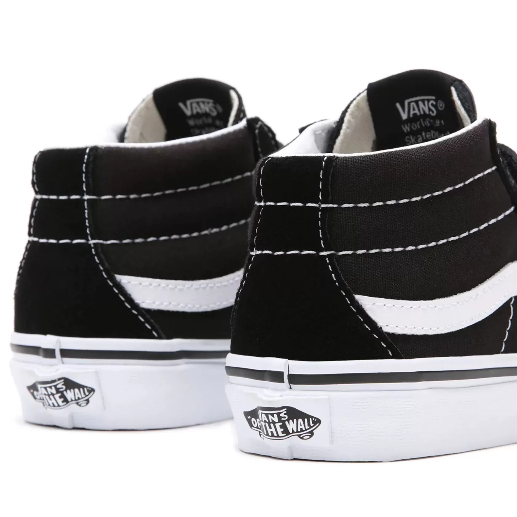 Vans Zapatillas Niño (4-8 Años)<Zapatillas De Niños Con Cierre Adherente Sk8-Mid Reissue (4-8 Anos) Negro