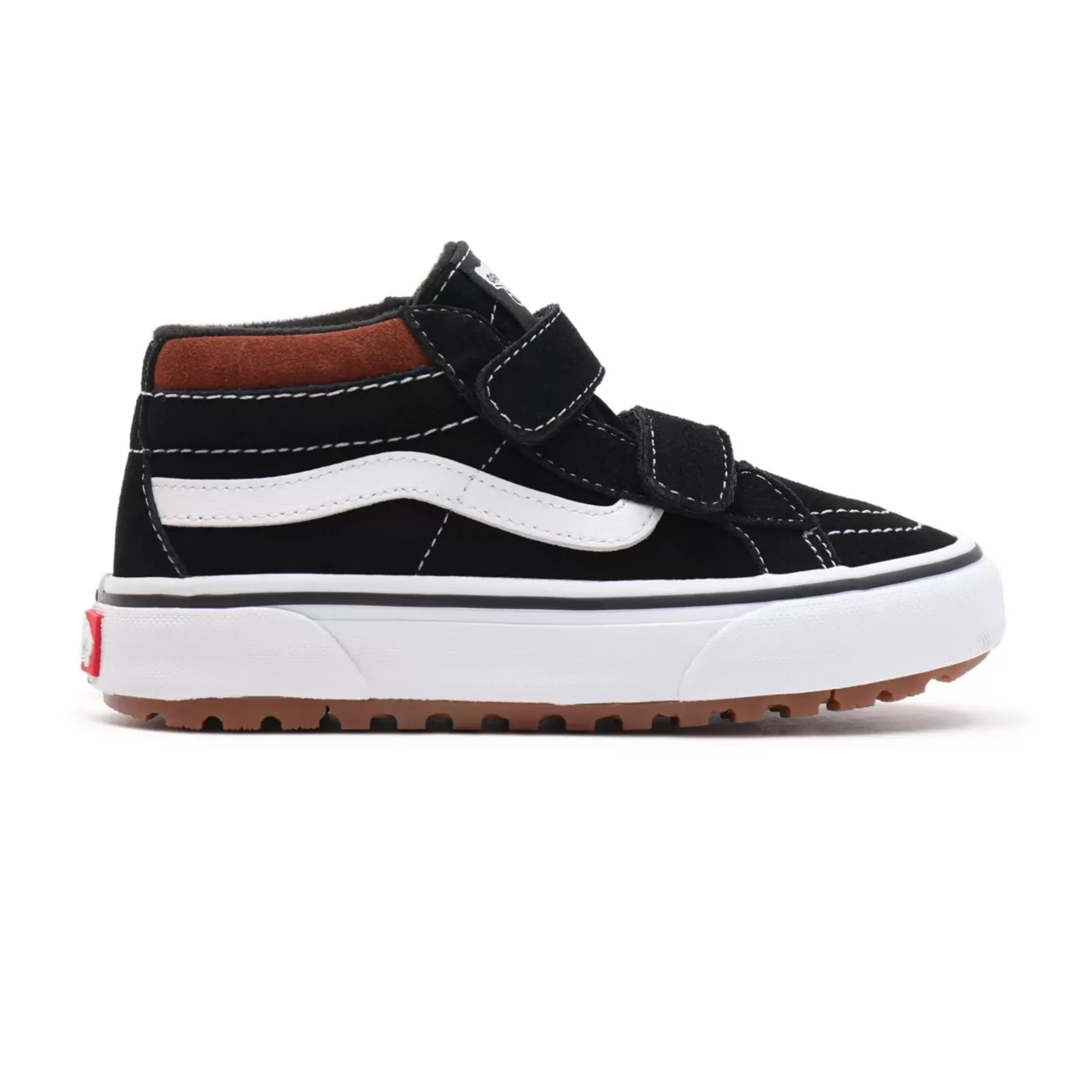Vans Easy On, Easy Off<Zapatillas De Niños Con Cierre Adherente Sk8-Mid Reissue Mte-1 Con Cierre De (4-8 Anos) Negro
