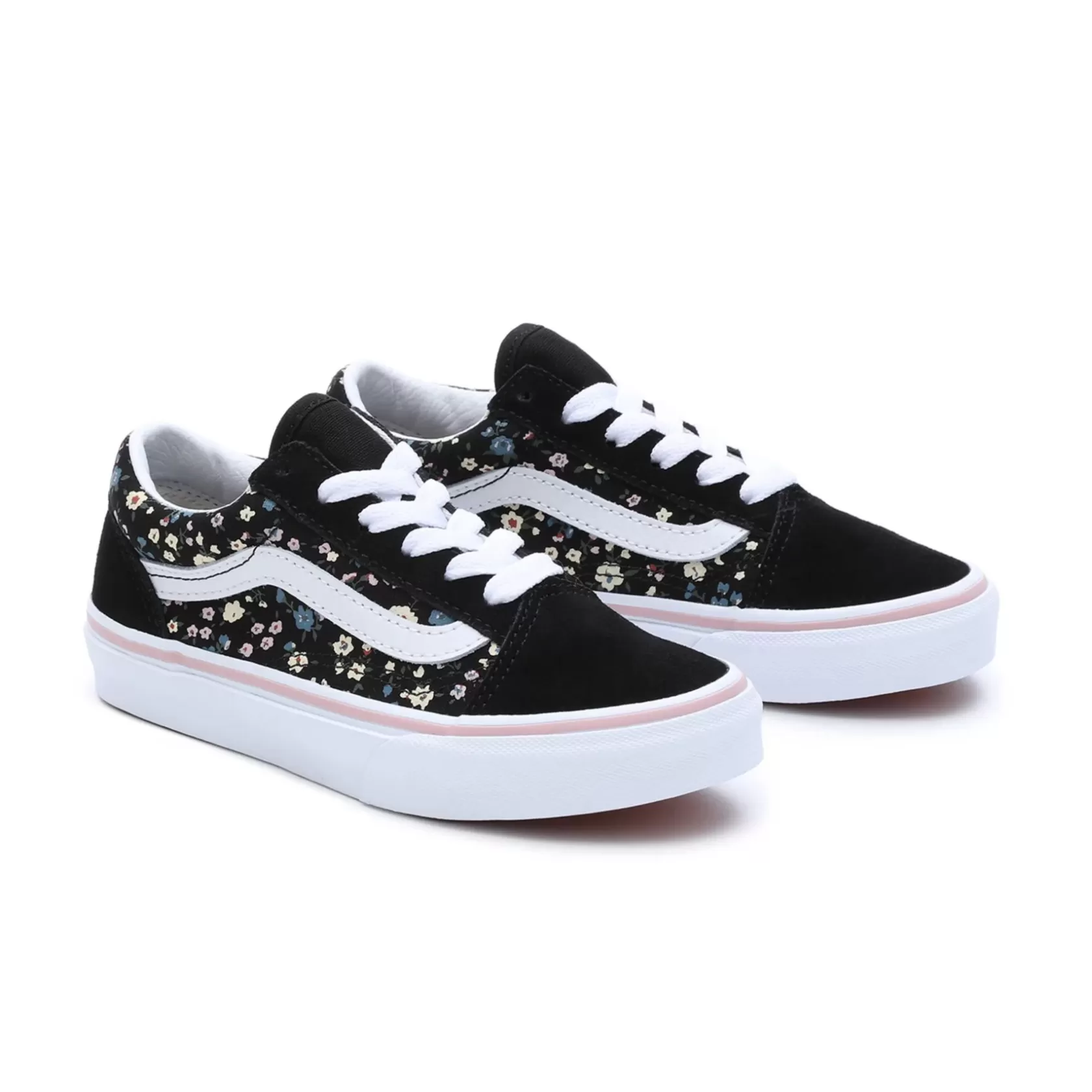Vans Classics<Zapatillas De Niños Floral Old Skool (4-8 Anos) Negro
