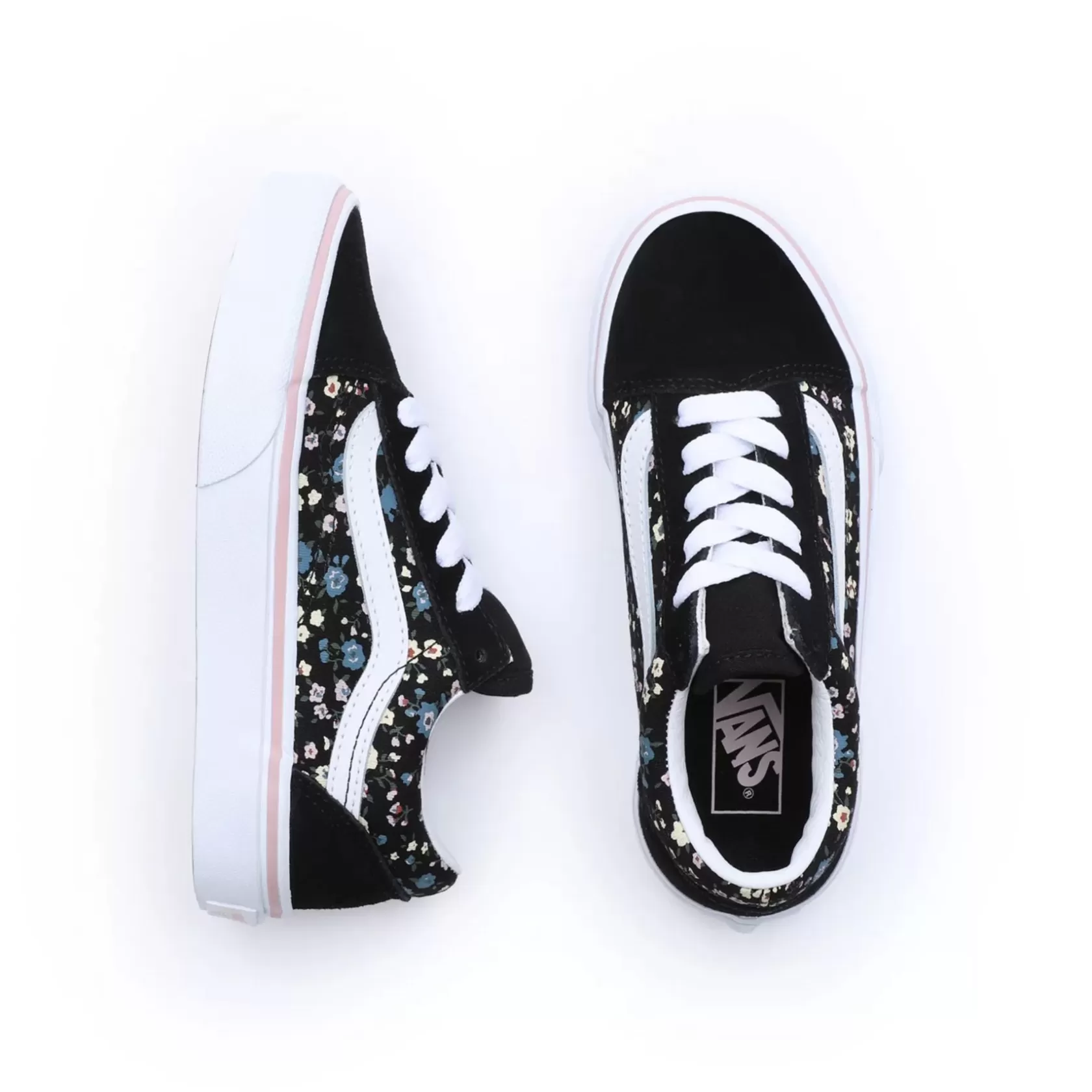 Vans Zapatillas Niño (4-8 Años)<Zapatillas De Niños Floral Old Skool (4-8 Anos) Negro