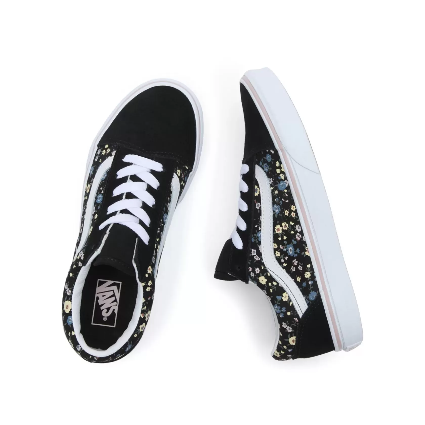 Vans Zapatillas Junior 8-14 Años<Zapatillas De Niños Floral Old Skool (8-14 Anos) Negro