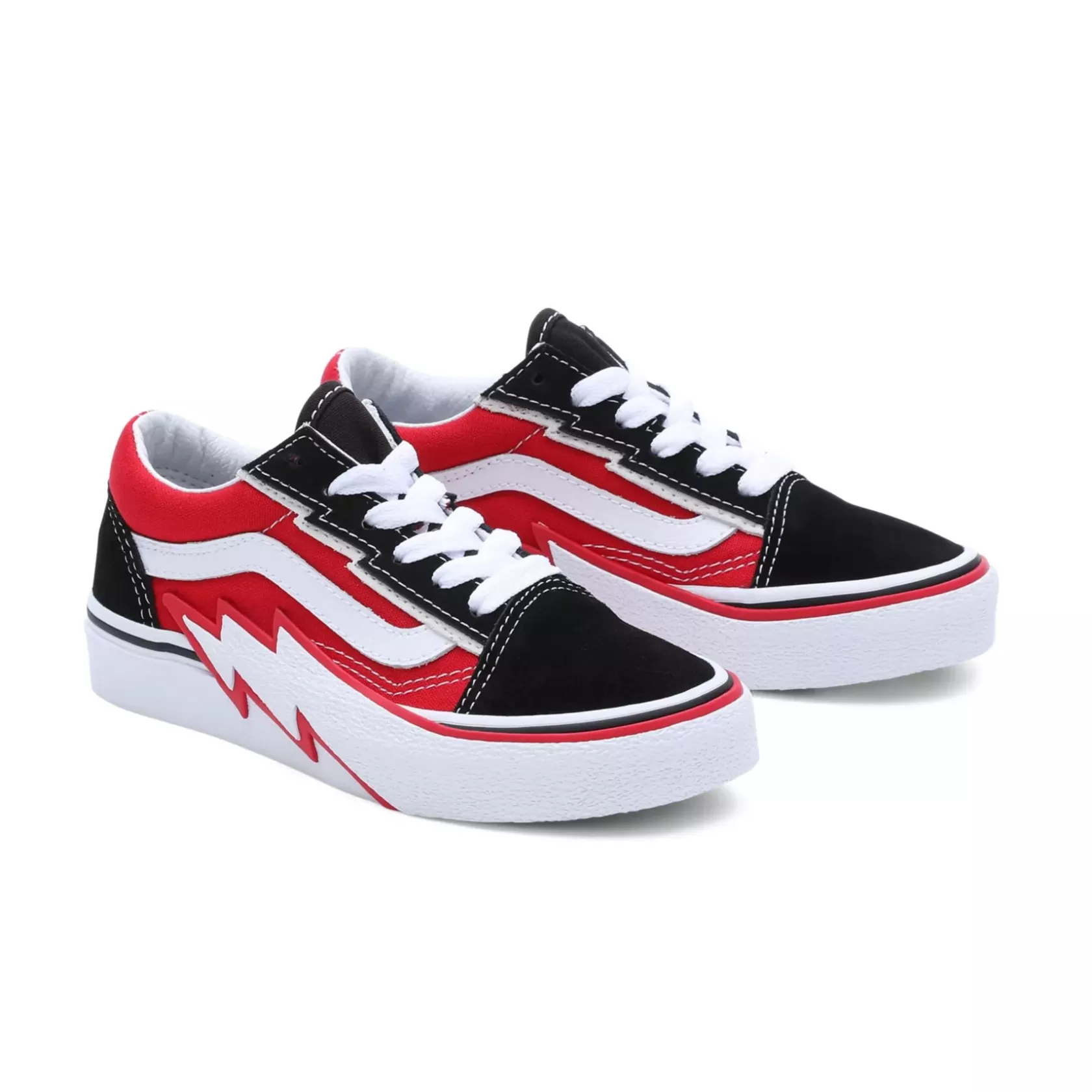 Vans Zapatillas Niño (4-8 Años)<Zapatillas De Niños Old Skool Bolt (4-8 Anos) Rojo