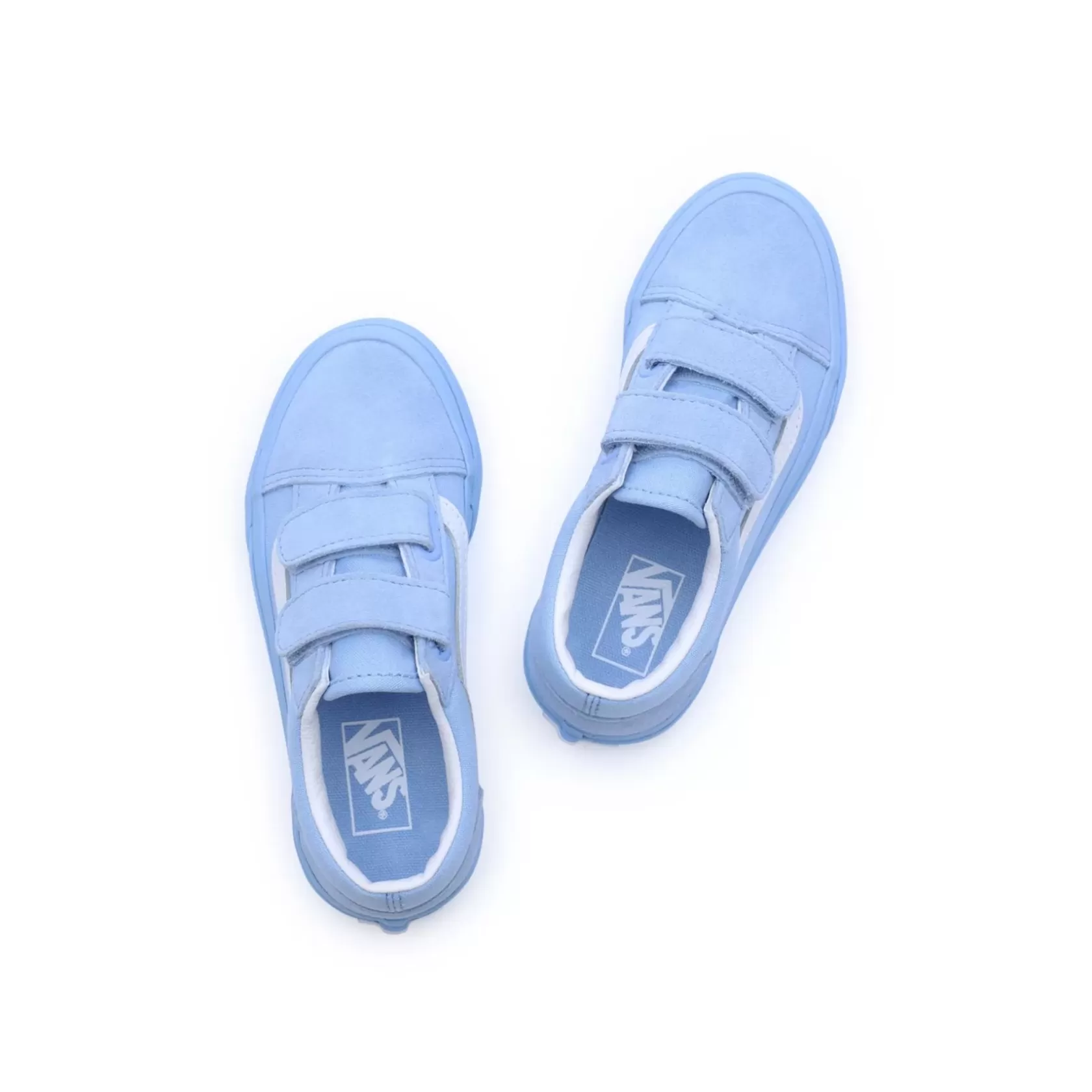 Vans Classics<Zapatillas De Niños Old Skool Con Cierre Adherente (4-8 Anos) Azul