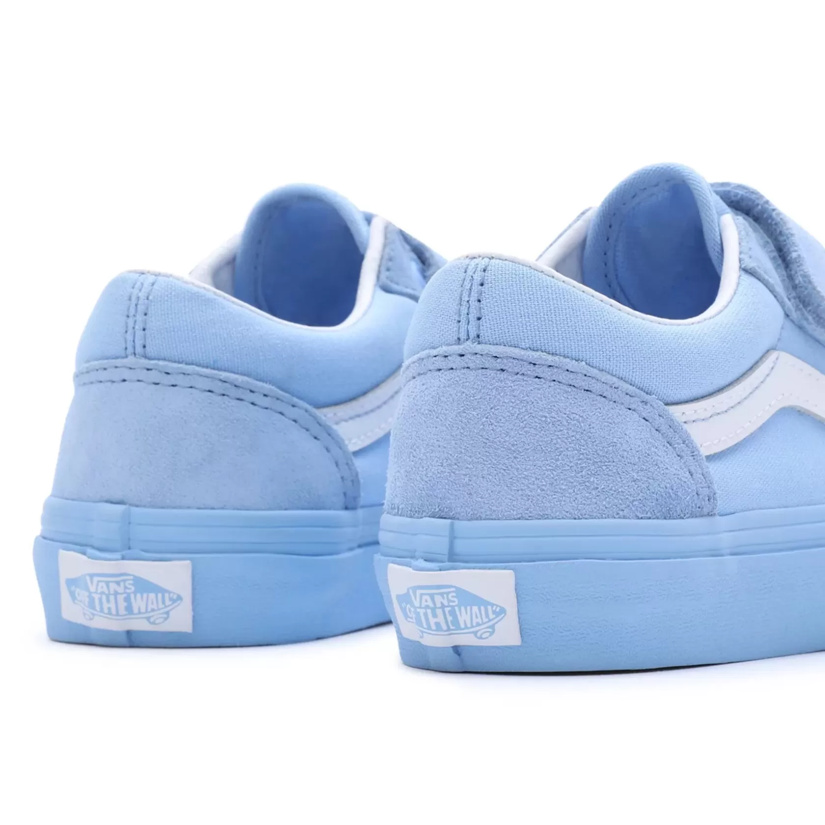 Vans Classics<Zapatillas De Niños Old Skool Con Cierre Adherente (4-8 Anos) Azul