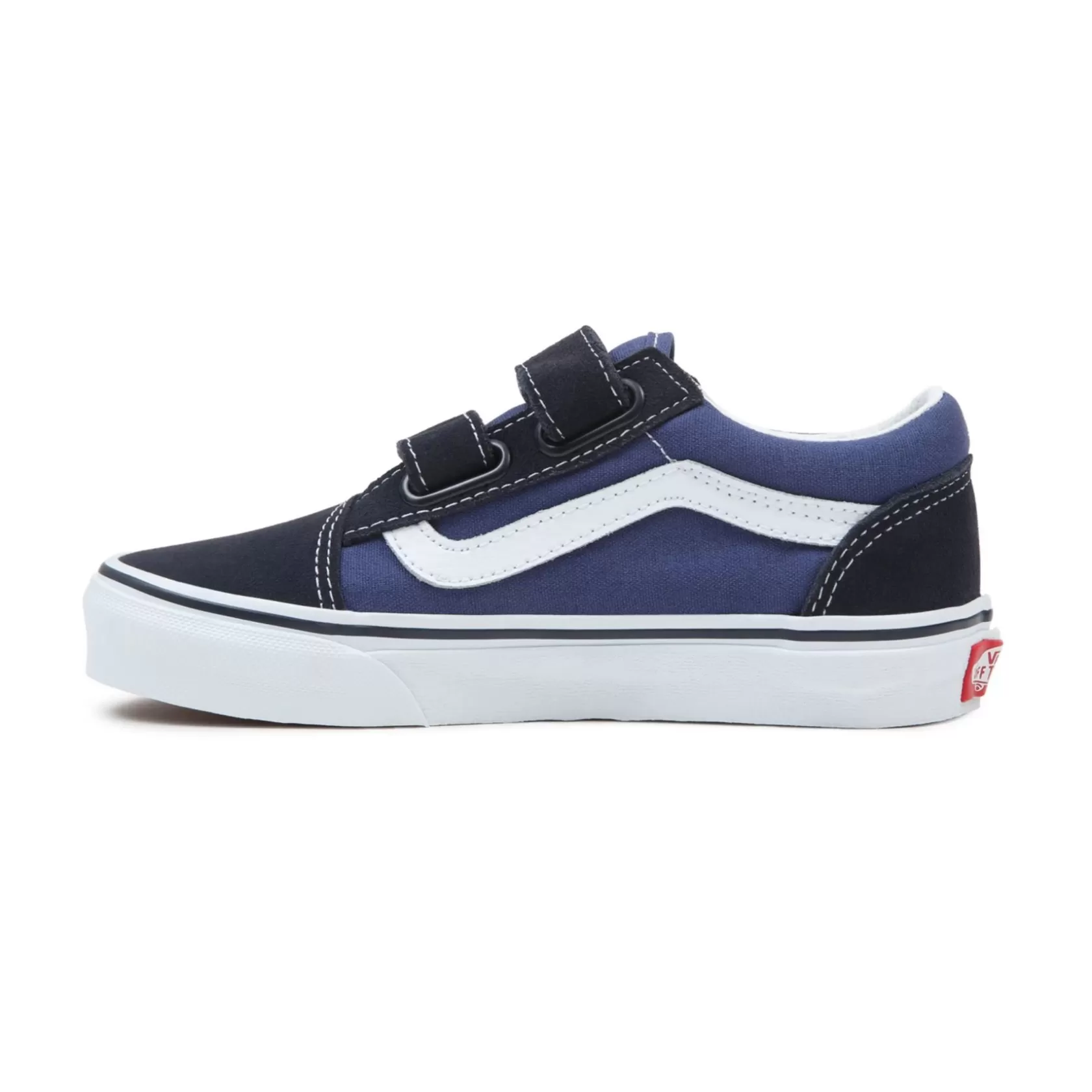 Vans Easy On, Easy Off<Zapatillas De Niños Old Skool Con Cierre De Velcro (4-8 Anos) Azul
