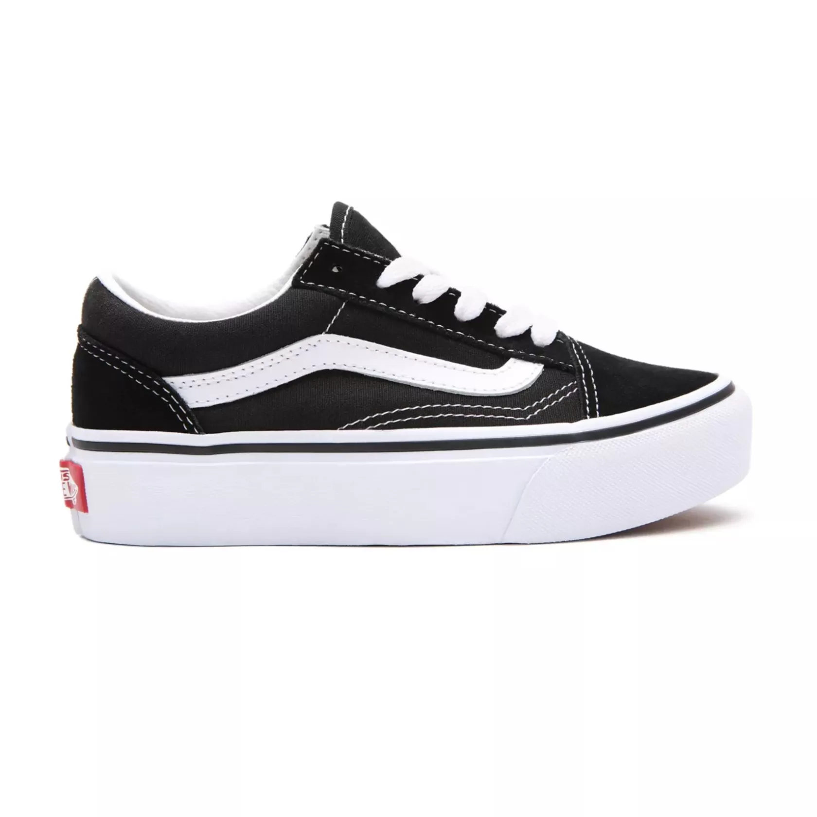 Vans Zapatillas Niño (4-8 Años)<Zapatillas De Niños Old Skool Con Plataforma (4-8 Anos) Negro