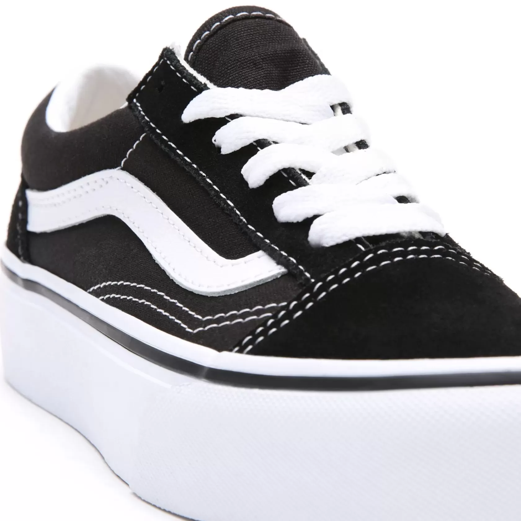 Vans Zapatillas Niño (4-8 Años)<Zapatillas De Niños Old Skool Con Plataforma (4-8 Anos) Negro