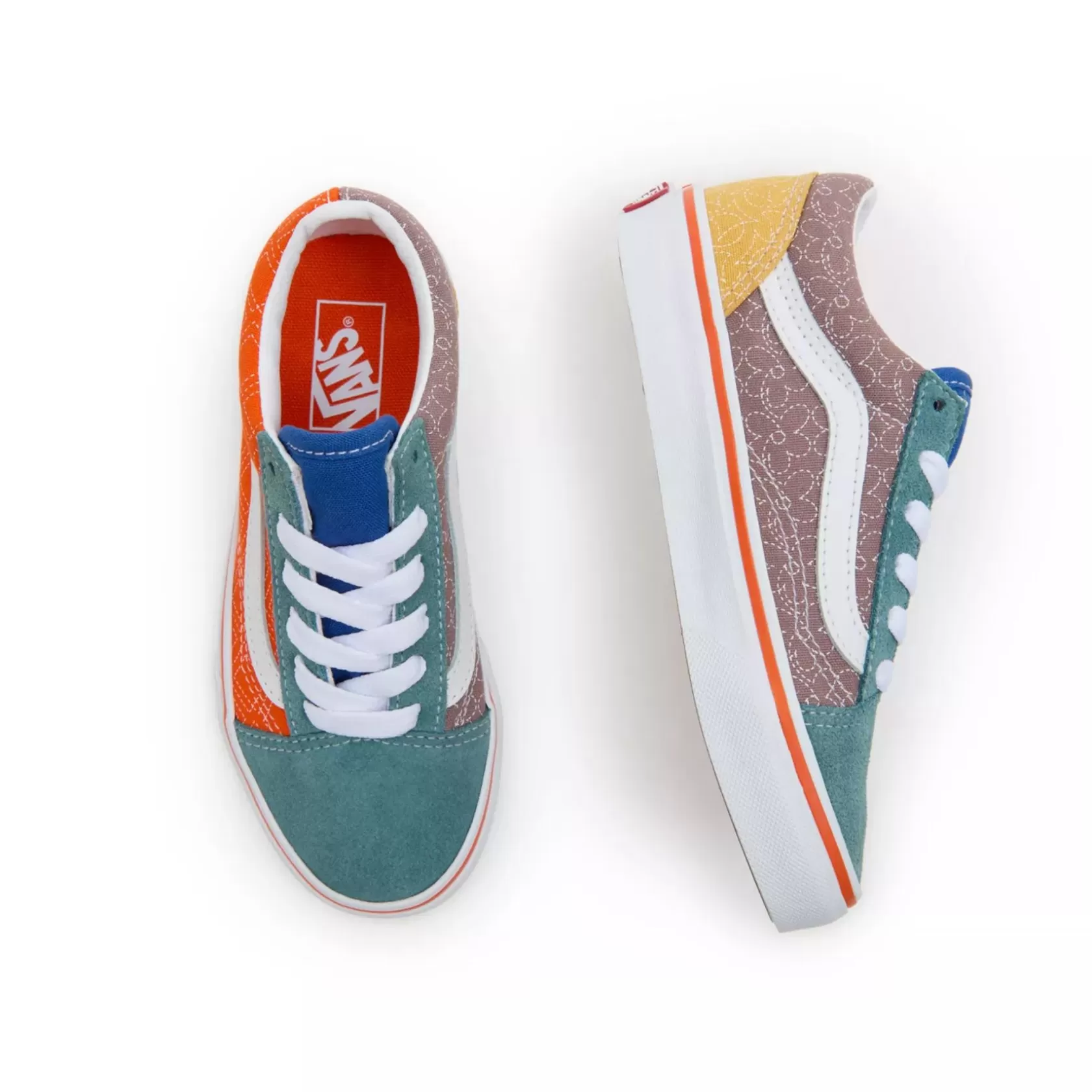 Vans Classics<Zapatillas De Niños Printed Quilt Old Skool (4-8 Anos) Multicolour