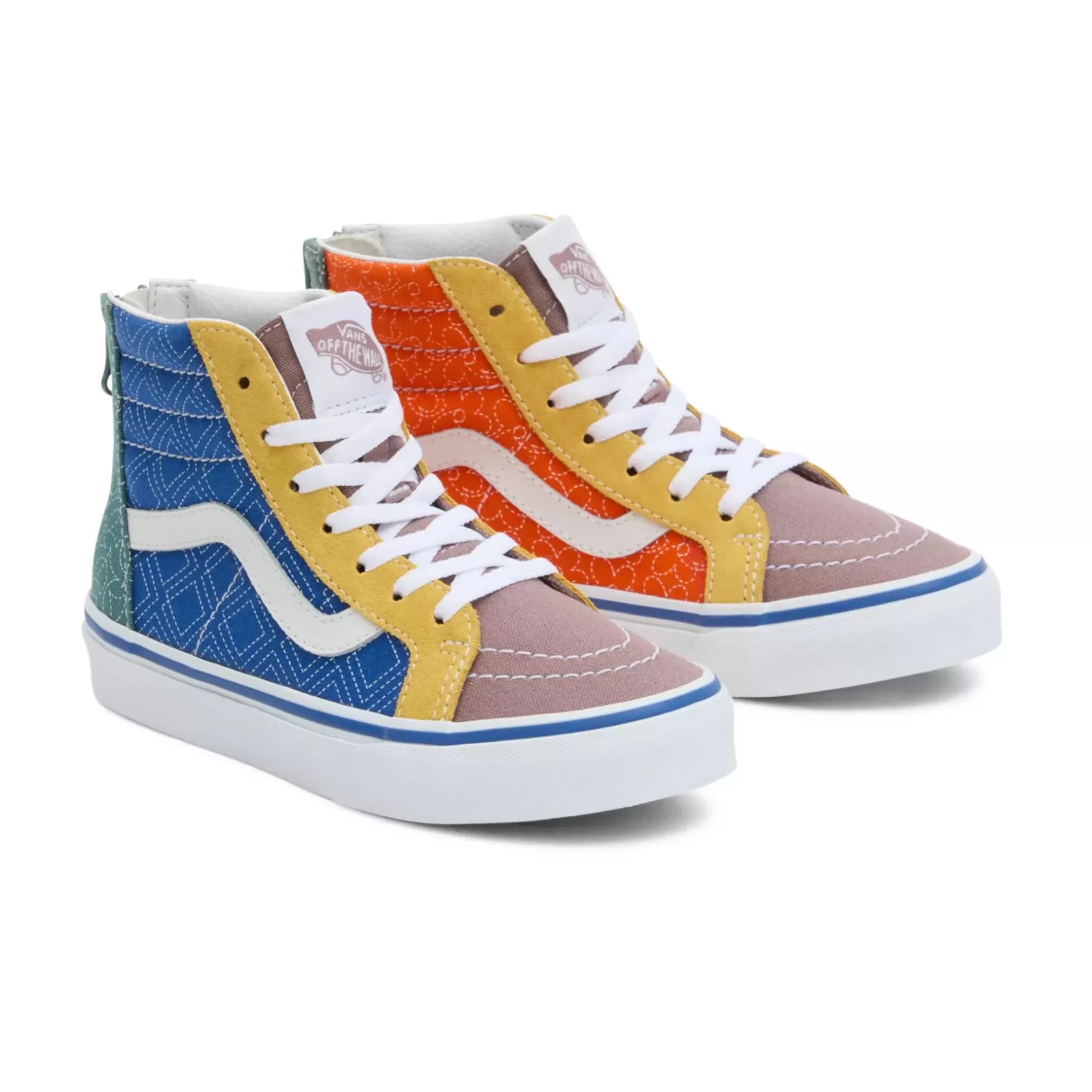 Vans Classics<Zapatillas De Niños Printed Quilt Sk8-Hi (4-8 Anos) Multicolour