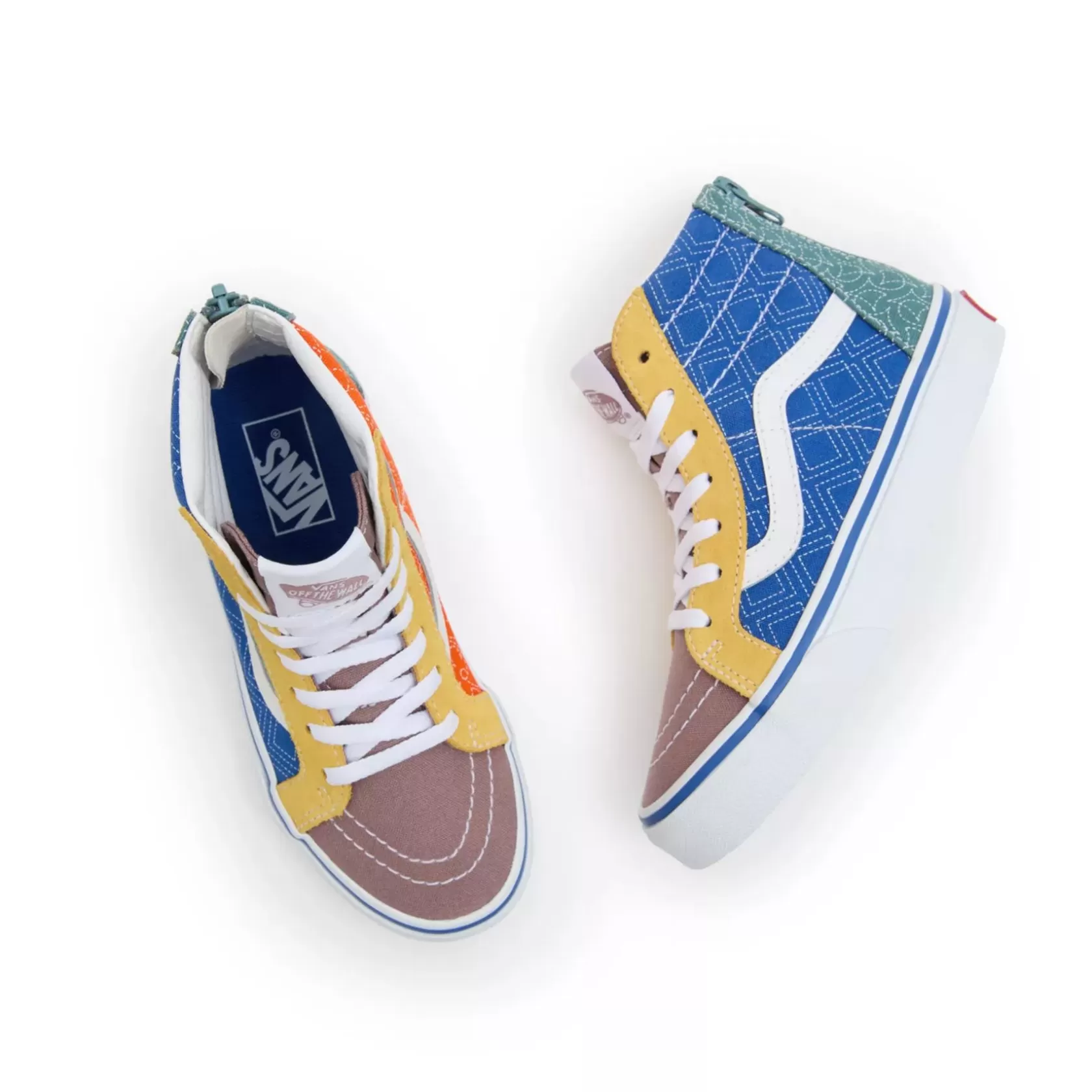 Vans Classics<Zapatillas De Niños Printed Quilt Sk8-Hi (4-8 Anos) Multicolour