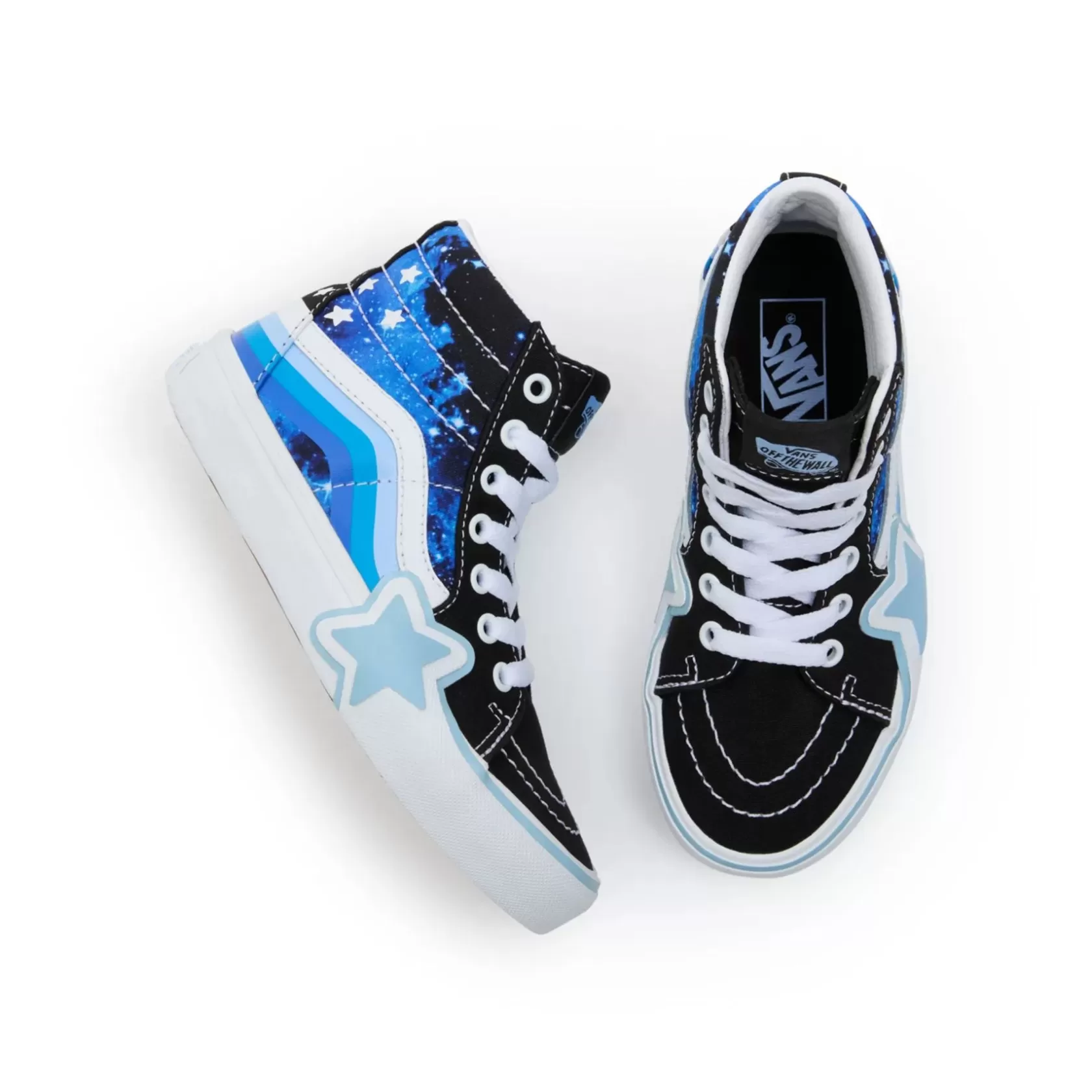 Vans Classics<Zapatillas De Niños Sk8-Hi Rainbow Star (4-8 Anos) Azul, Negro