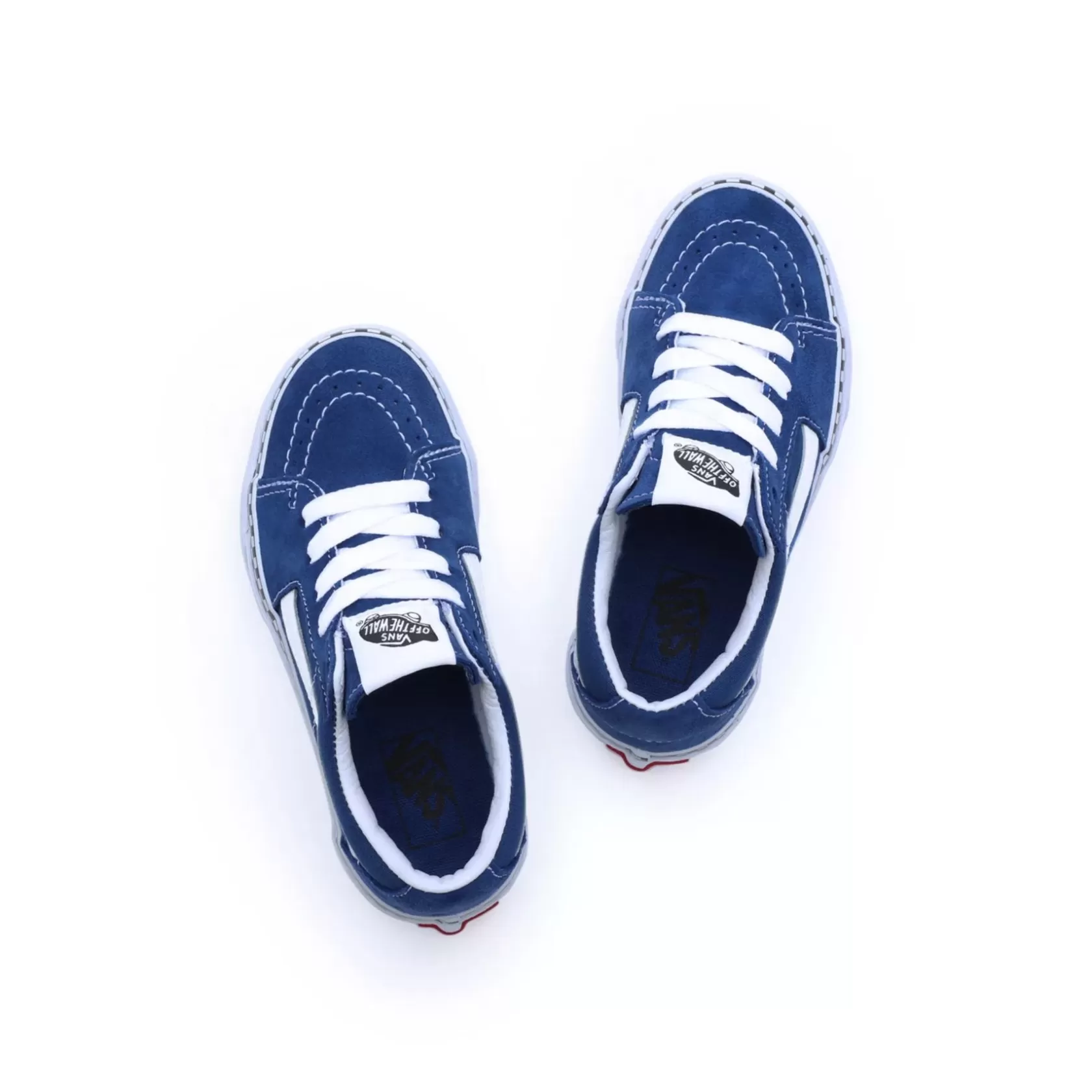 Vans Zapatillas Niño (4-8 Años)<Zapatillas De Niños Sk8-Low Checkerboard Foxing (4-8 Anos) Azul