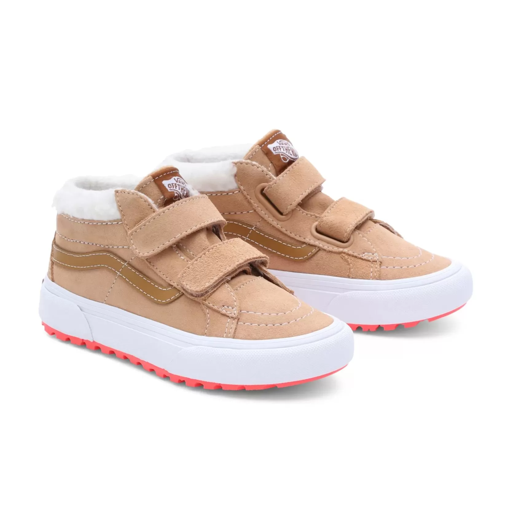 Vans Zapatillas Niño (4-8 Años)<Zapatillas De Niños Sk8-Mid Reissue Hook And Loop Mte-1 (4-8 Anos) Marron