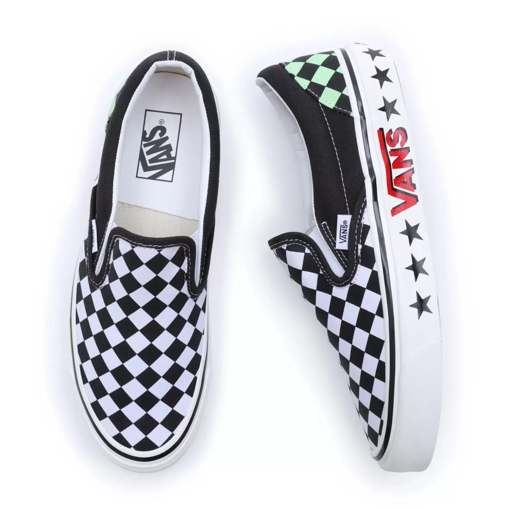 Vans Zapatillas Sin Cordones<Zapatillas Diamond Check Classic Slip-On 98 Dx Negro