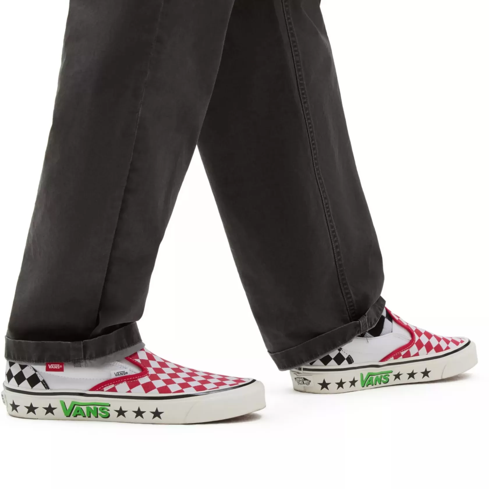 Vans Zapatillas Sin Cordones<Zapatillas Diamond Check Classic Slip-On 98 Dx Rojo
