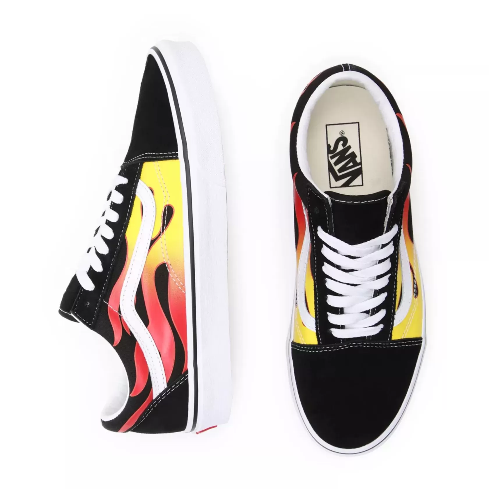 Vans Classics<Zapatillas Flame Old Skool Negro