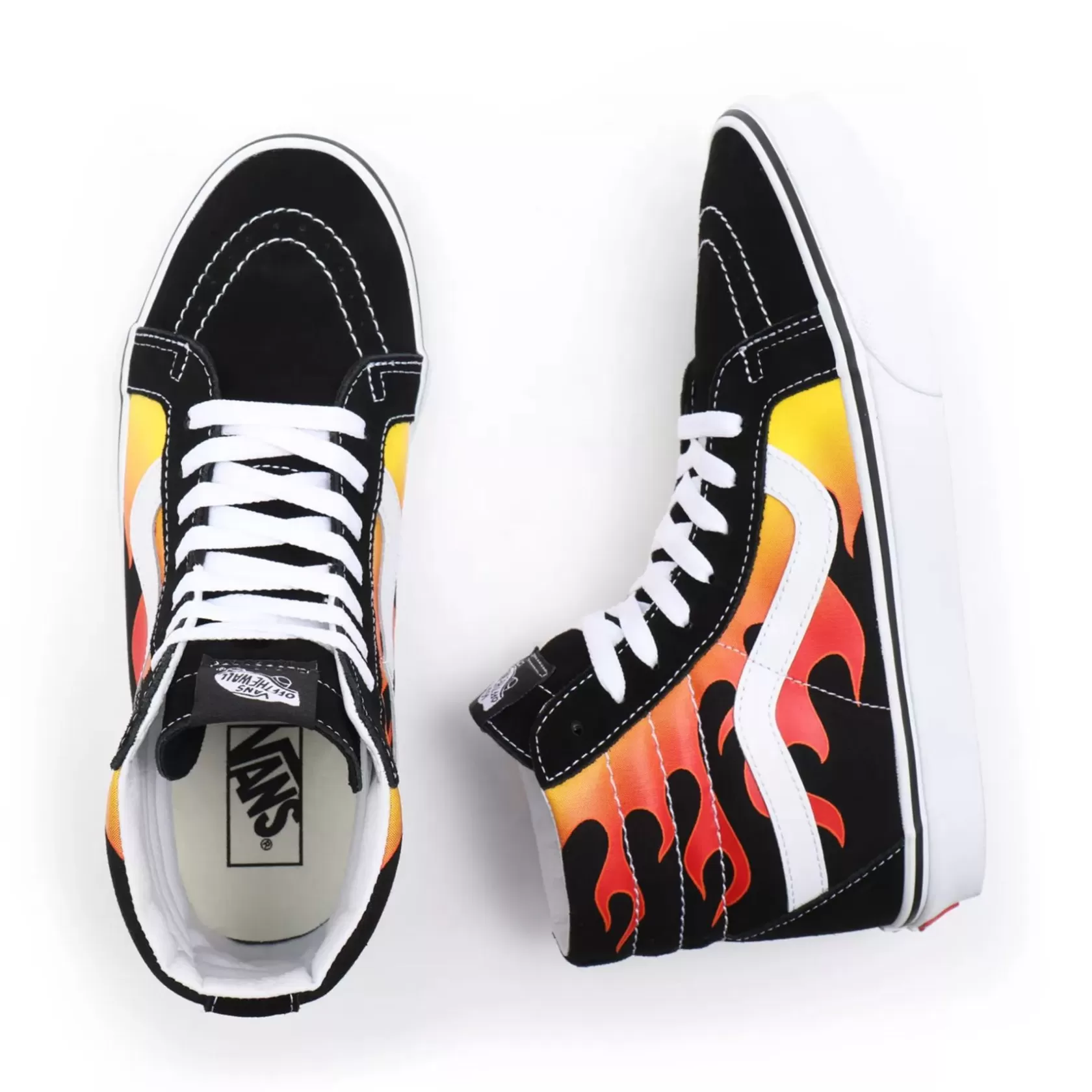 Vans Zapatillas Deportivas Baja<Zapatillas Flame Sk8-Hi Reissue Negro