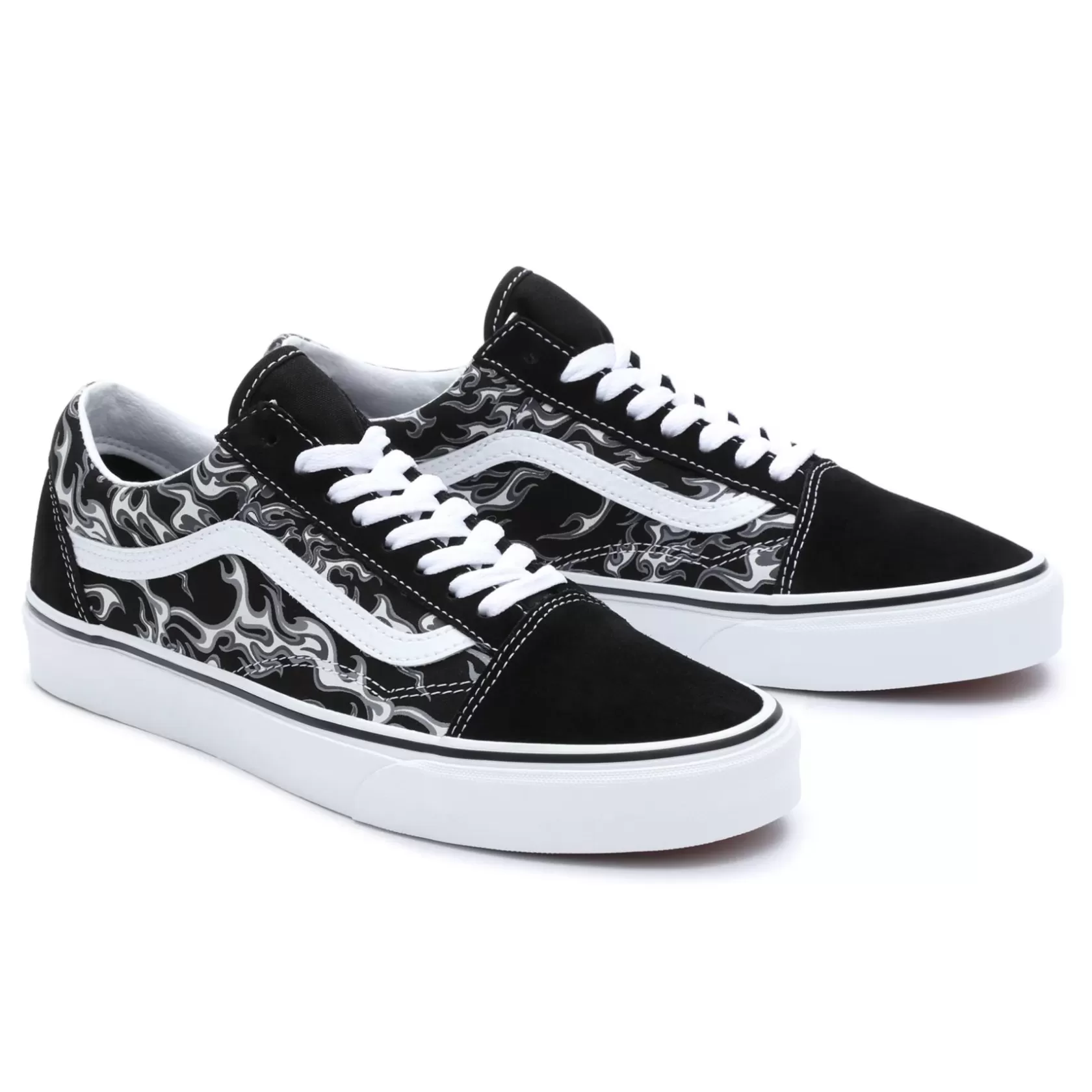 Vans Classics<Zapatillas Flames Old Skool Negro