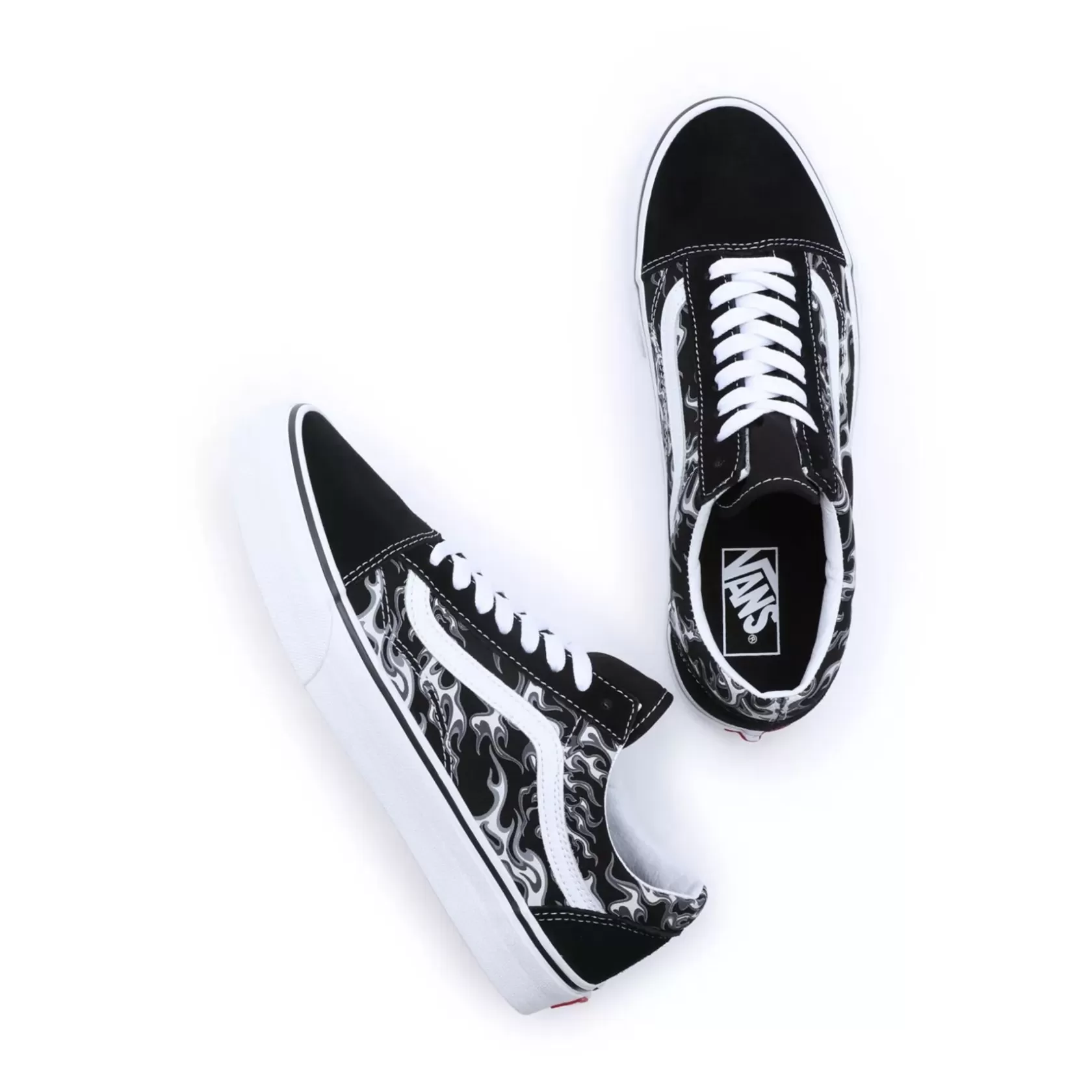 Vans Classics<Zapatillas Flames Old Skool Negro