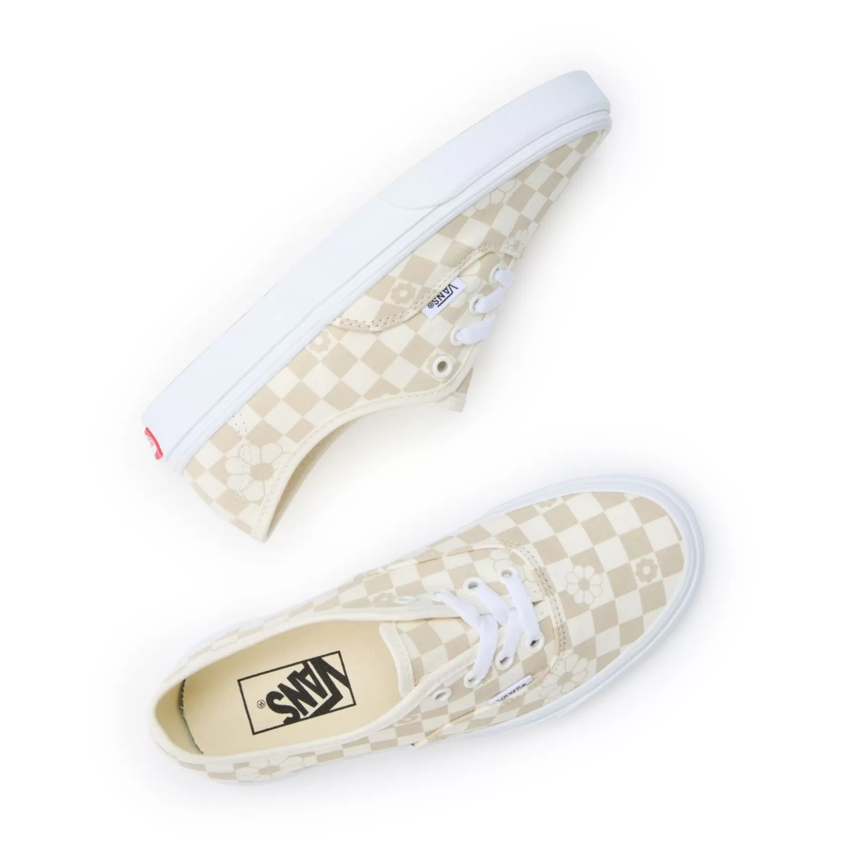 Vans Zapatillas Plataforma<Zapatillas Floral Check Authentic Blanco