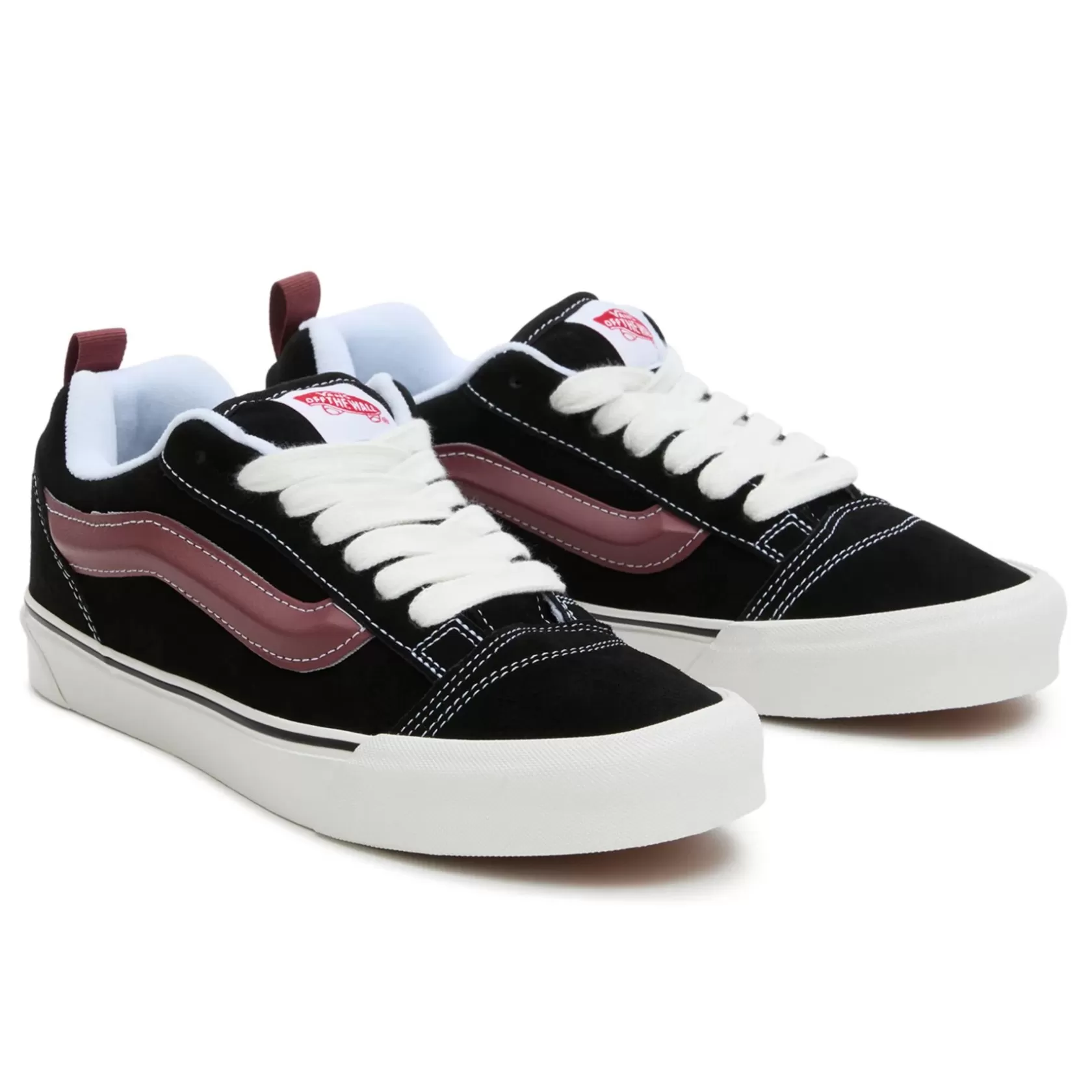 Vans Classics<Zapatillas Knu Skool Negro, Rojo