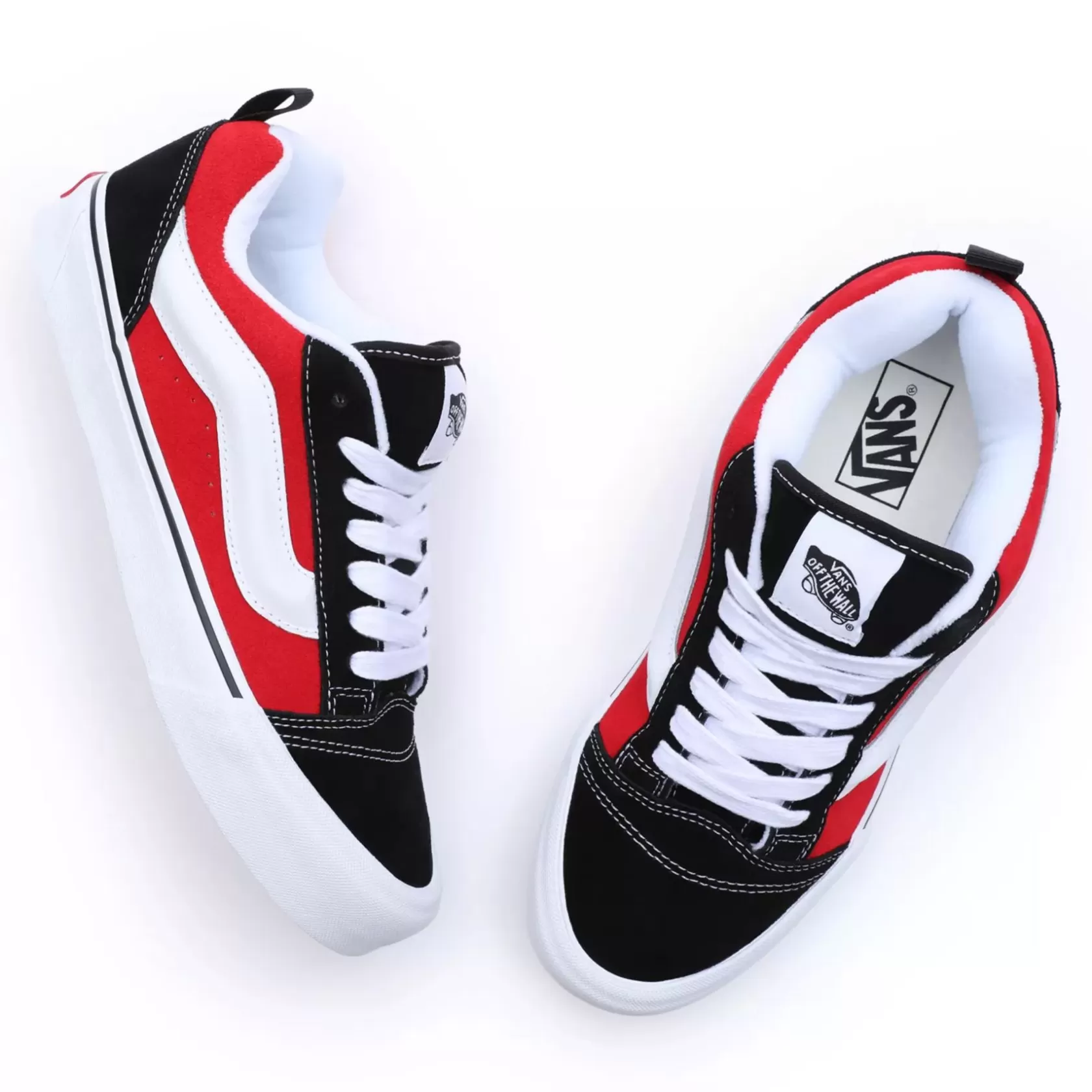 Vans Classics<Zapatillas Knu Skool Rojo, Blanco
