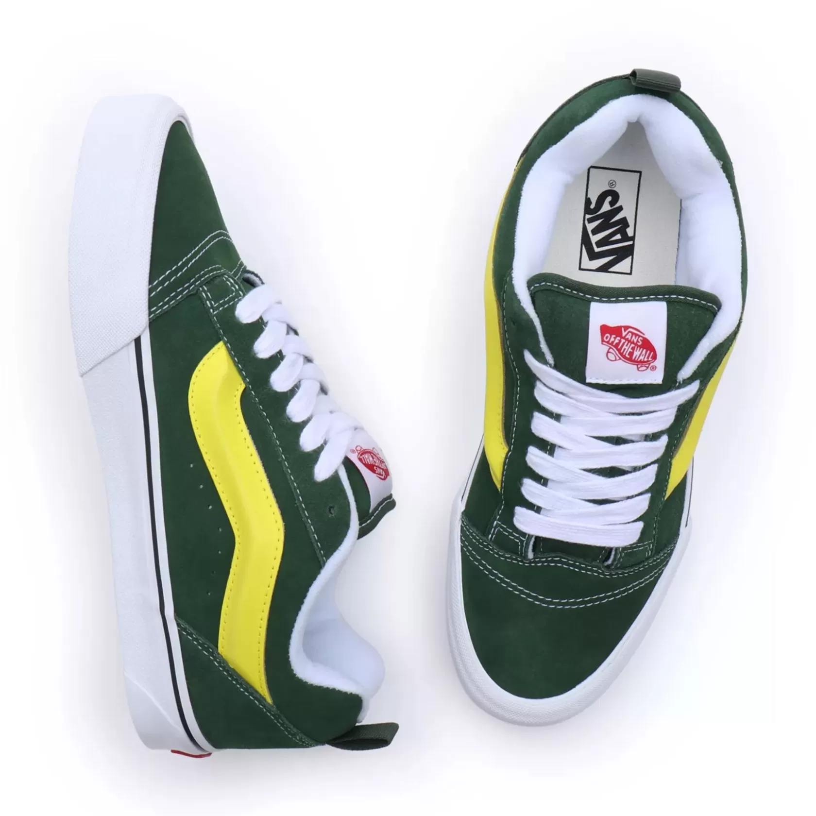 Vans Classics<Zapatillas Knu Skool Verde, Blanco