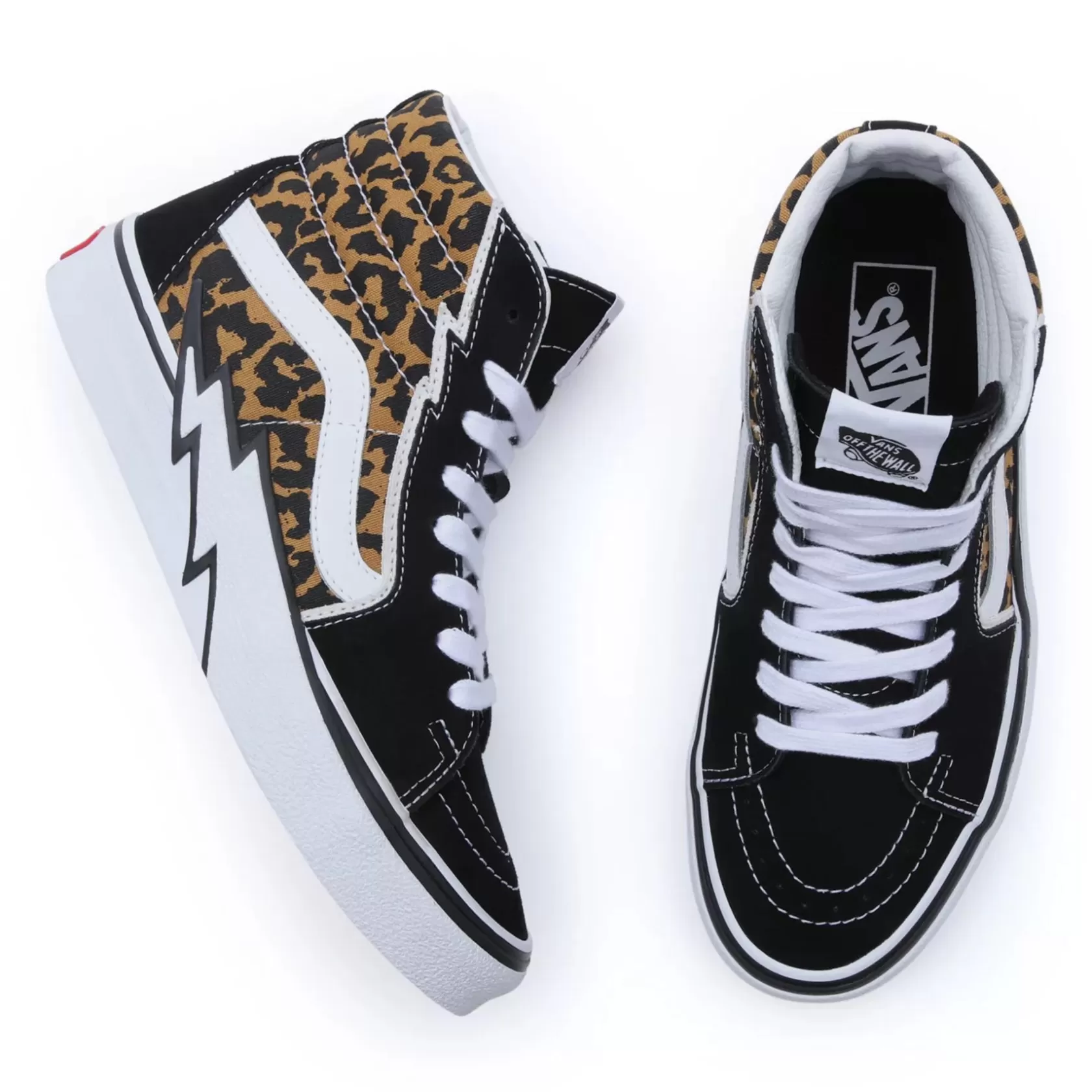 Vans Zapatillas Altas<Zapatillas Leopard Sk8-Hi Bolt Negro