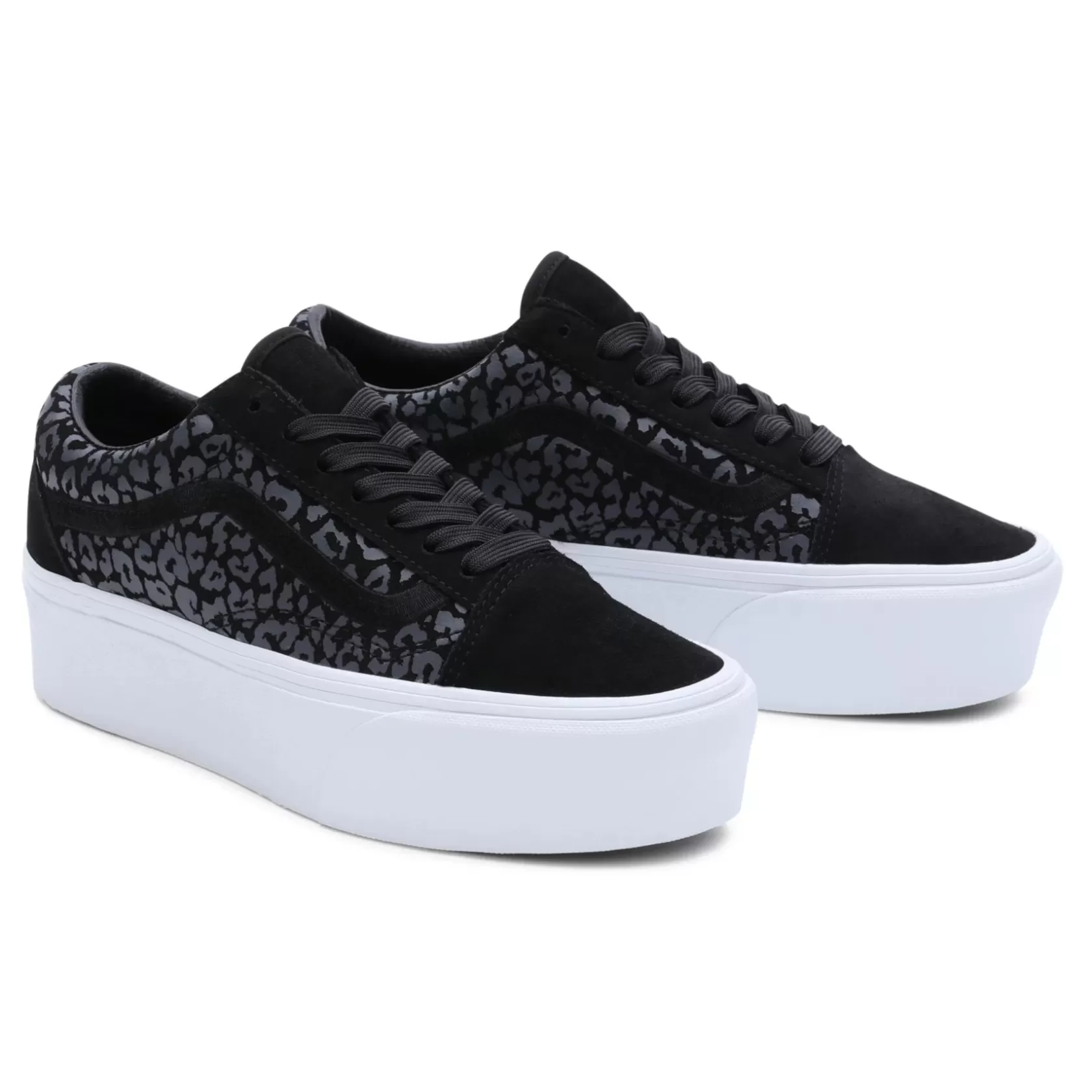 Vans Zapatillas Plataforma<Zapatillas Mono Embroidery Old Skool Stackform Negro