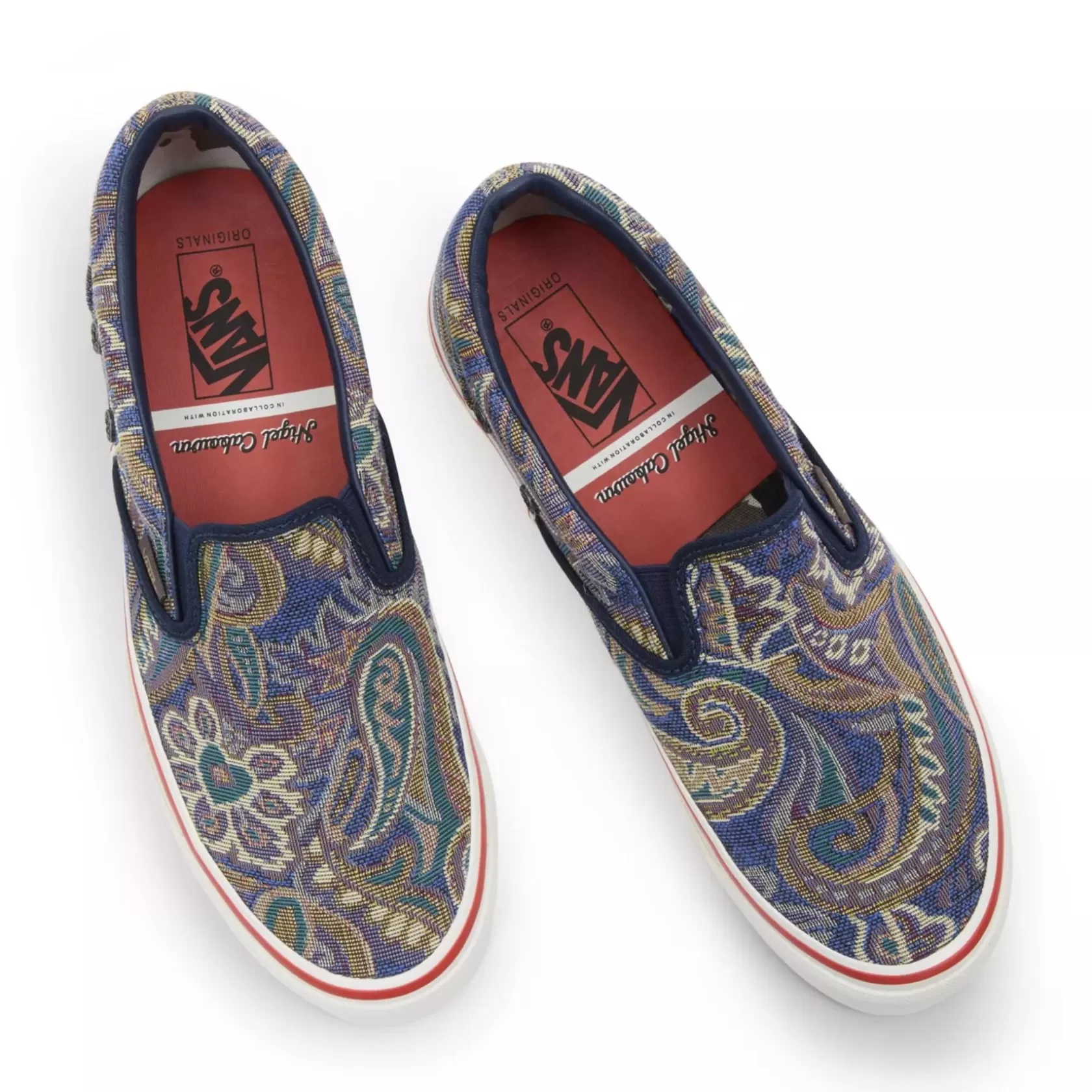 Vans Zapatillas Sin Cordones<Zapatillas Og Classic Slip-On Lx Vault By X Nigel Cabourn Azul
