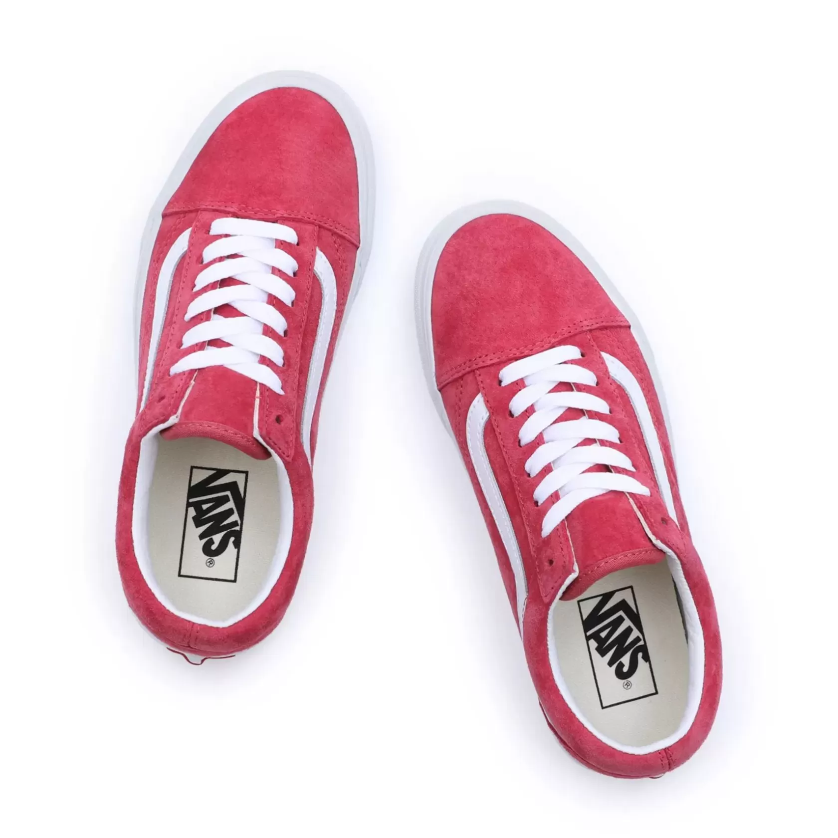 Vans Zapatillas Altas<Zapatillas Old Skool De Ante De Cerdo Rojo