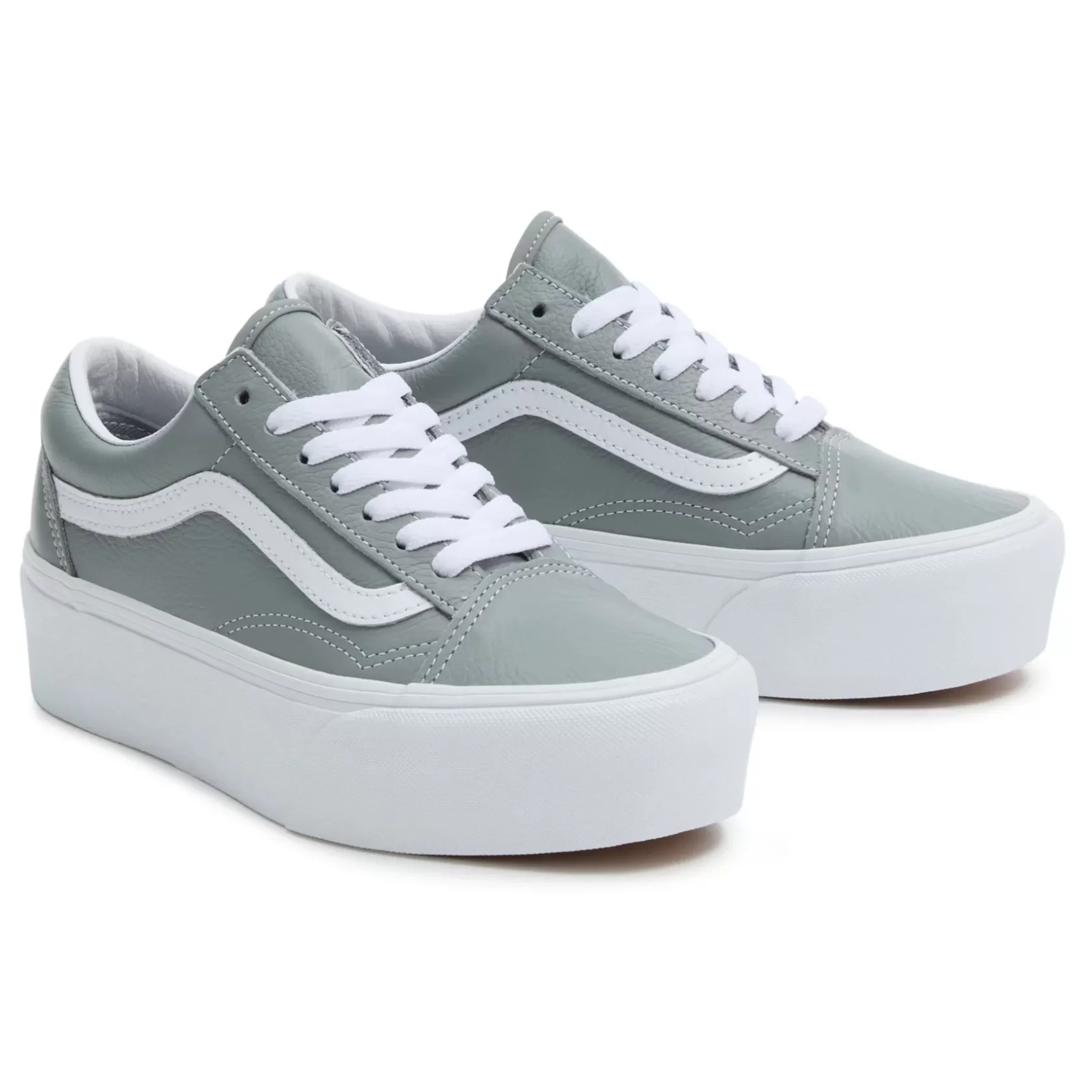 Vans Zapatillas Plataforma<Zapatillas Old Skool Stackform Gris
