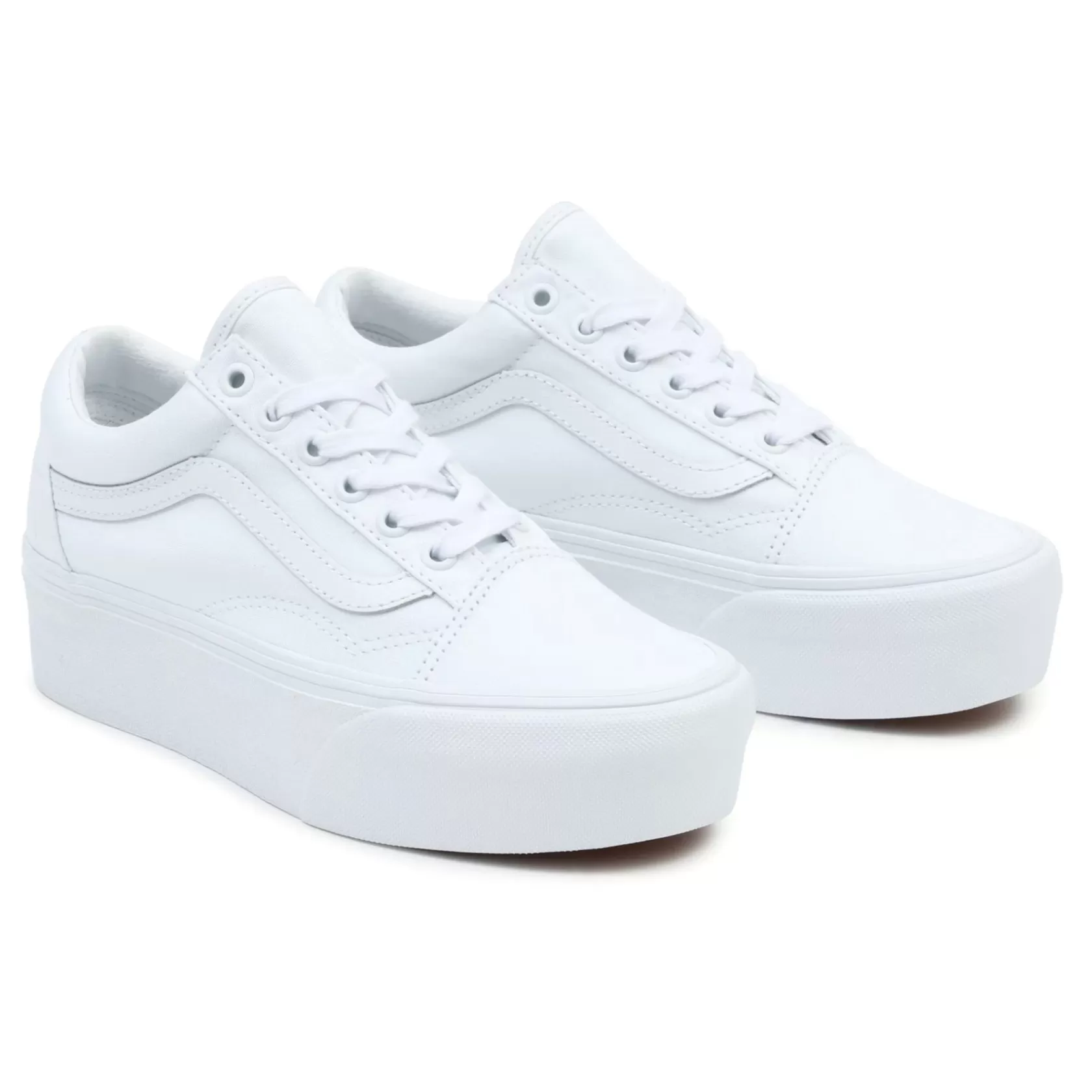 Vans Zapatillas Plataforma<Zapatillas Old Skool Stackform Blanco