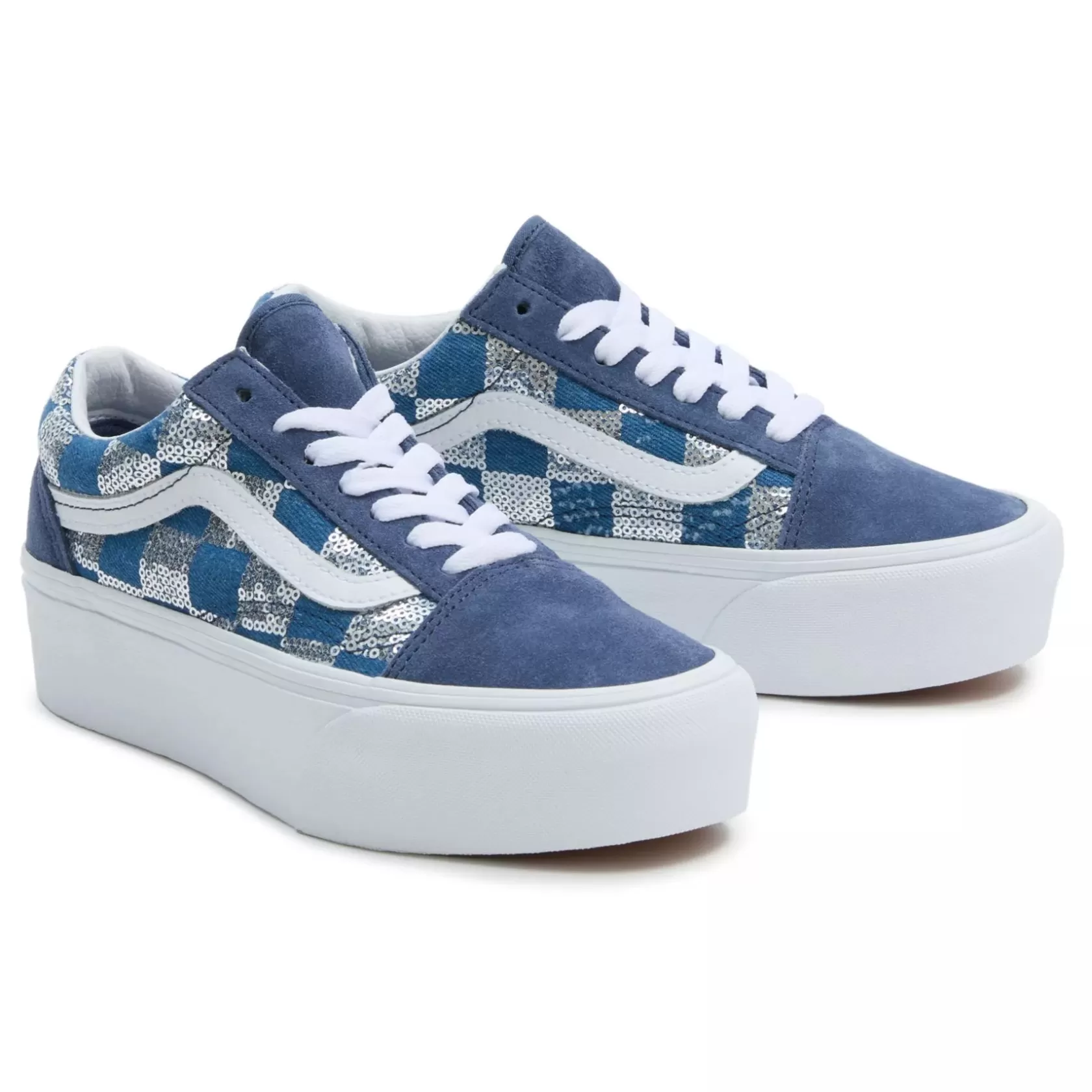 Vans Zapatillas Plataforma<Zapatillas Old Skool Stackform Azul