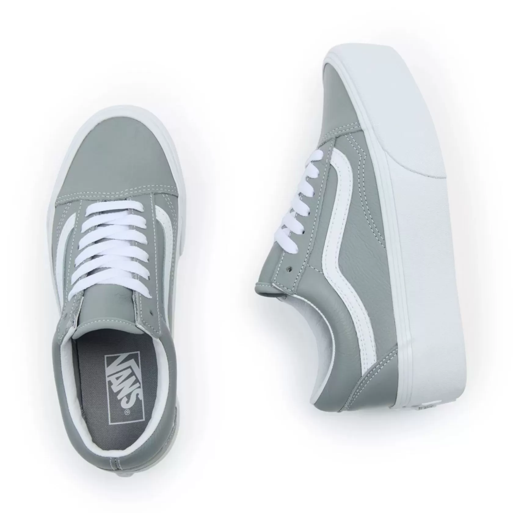 Vans Zapatillas Plataforma<Zapatillas Old Skool Stackform Gris